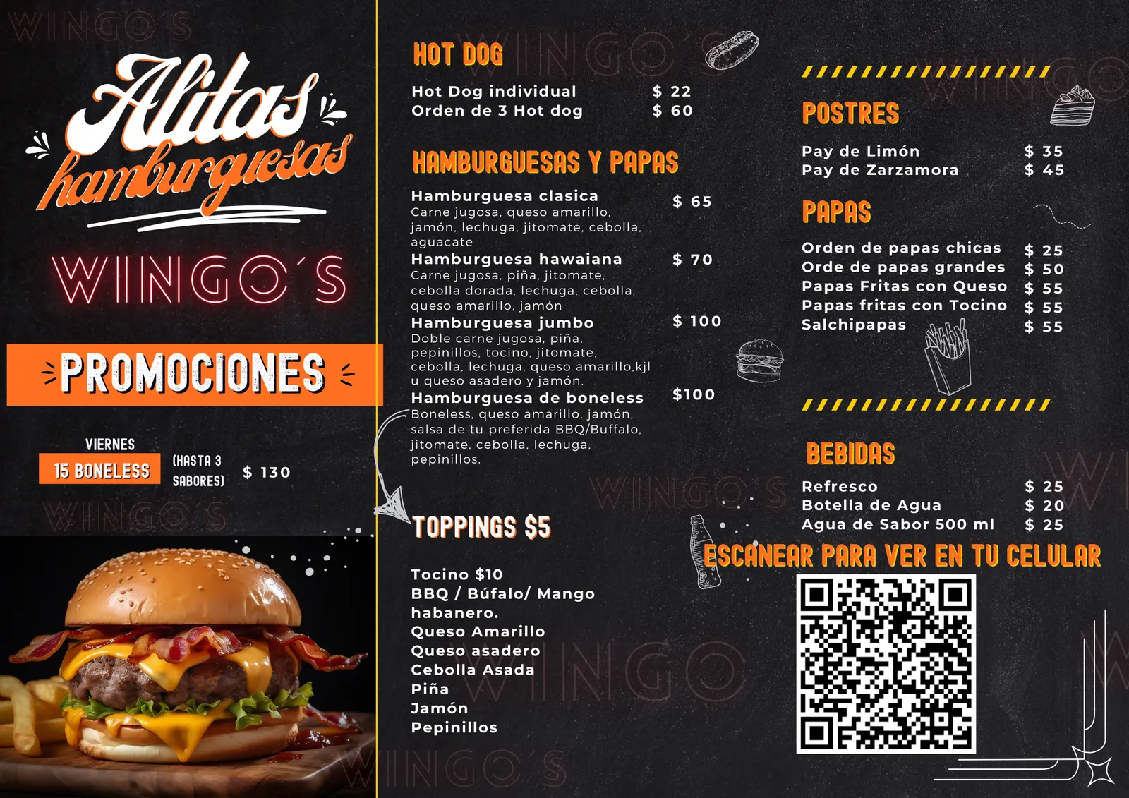 Alitas y Hamburguesas Wingo´s image 8