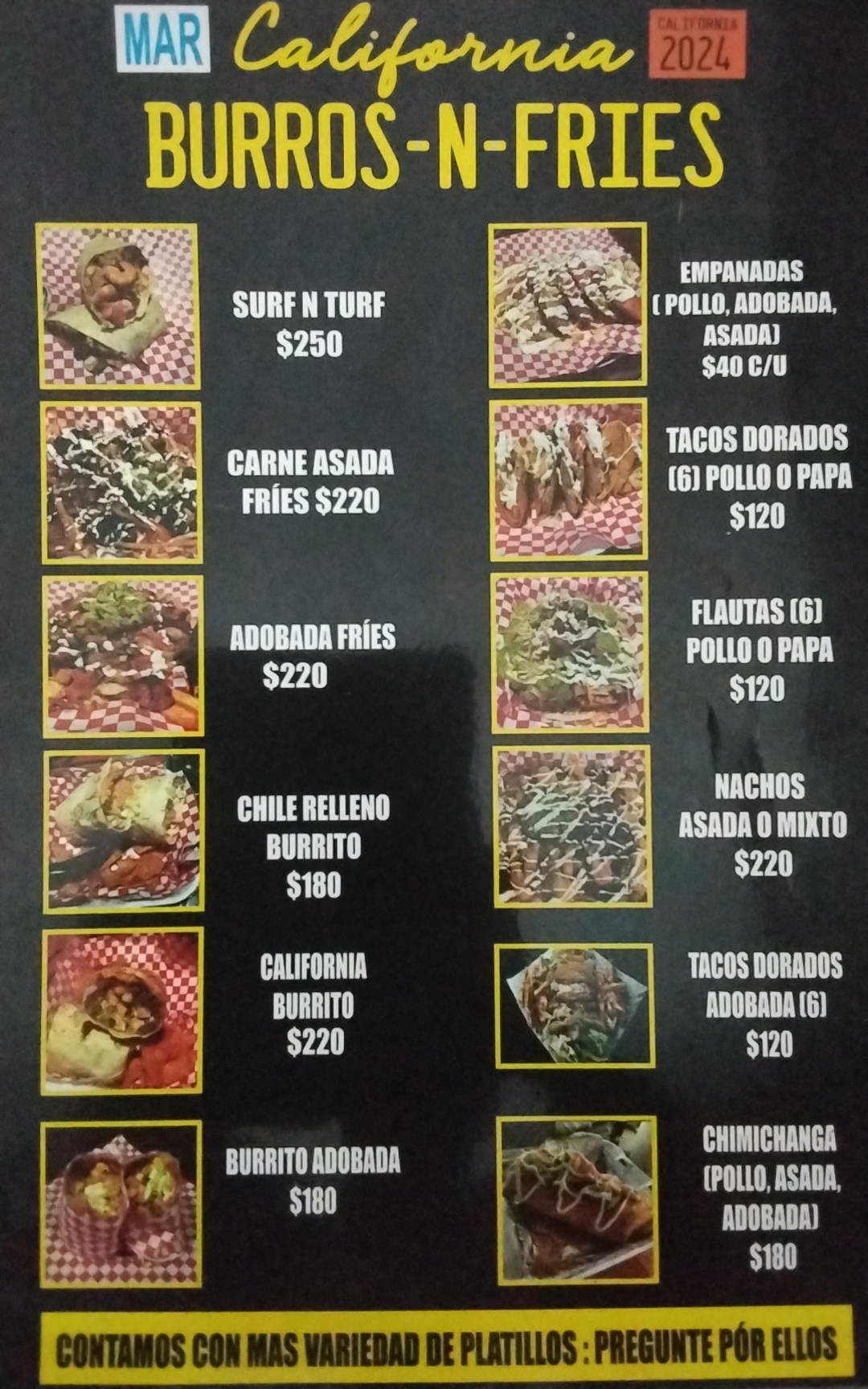 CALIFORNIA BURROS N FRIES image 6