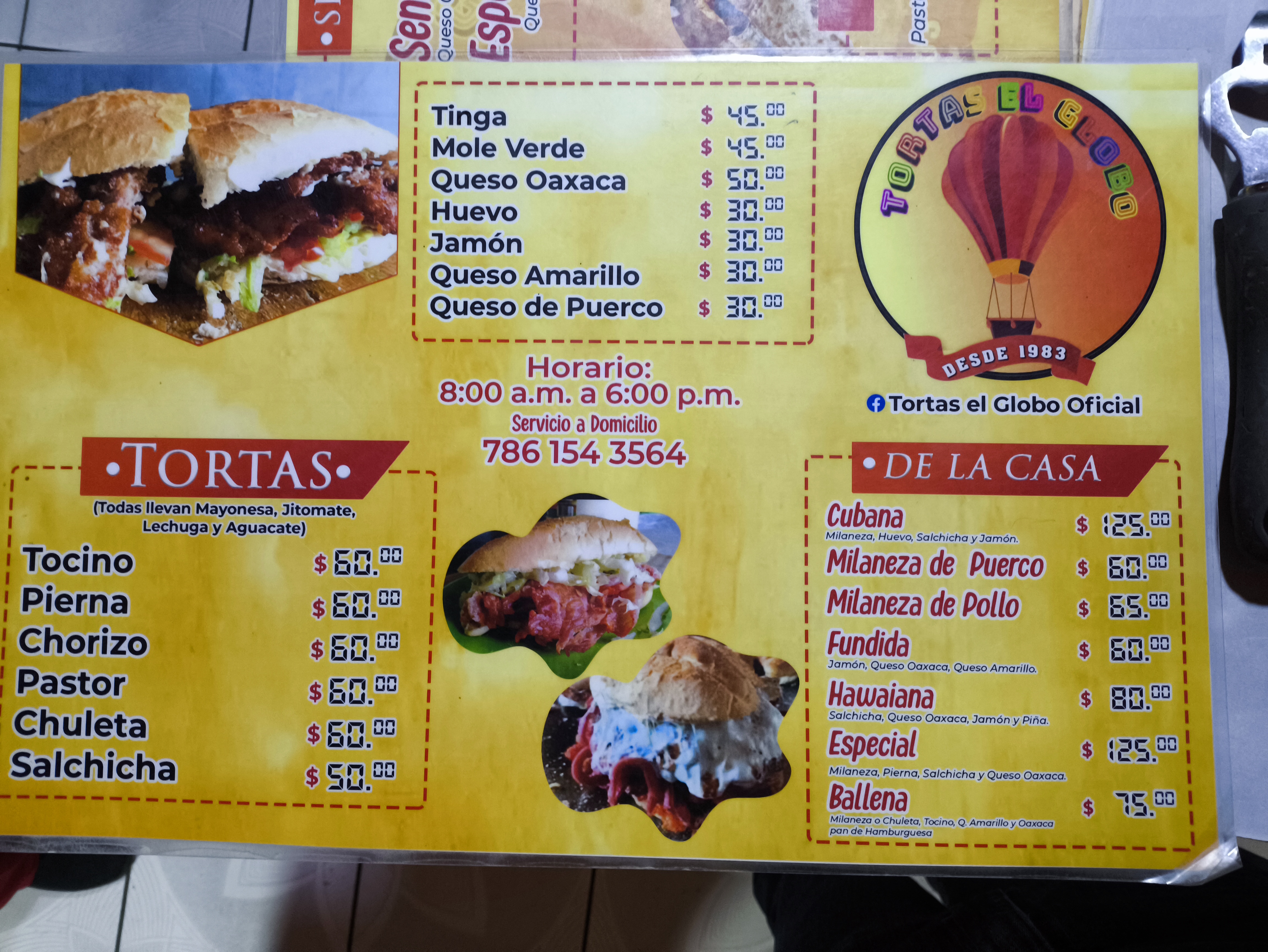 Tortas El Globo image 2