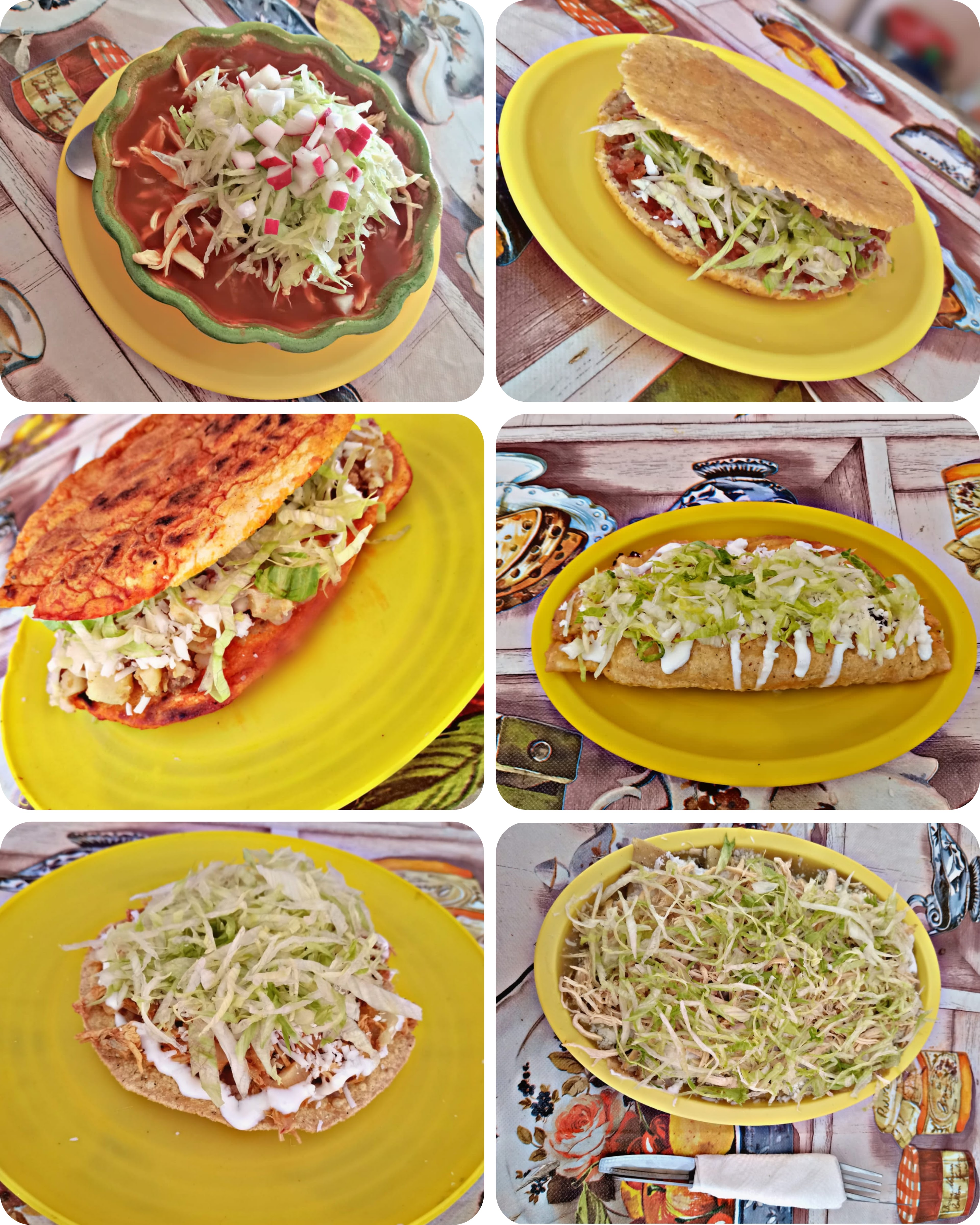 Pozole, gorditas, quedadillas, sopes, pambazos, tostadas, enchiladas verdes y tacos dorados de pollo San Miguel image 3