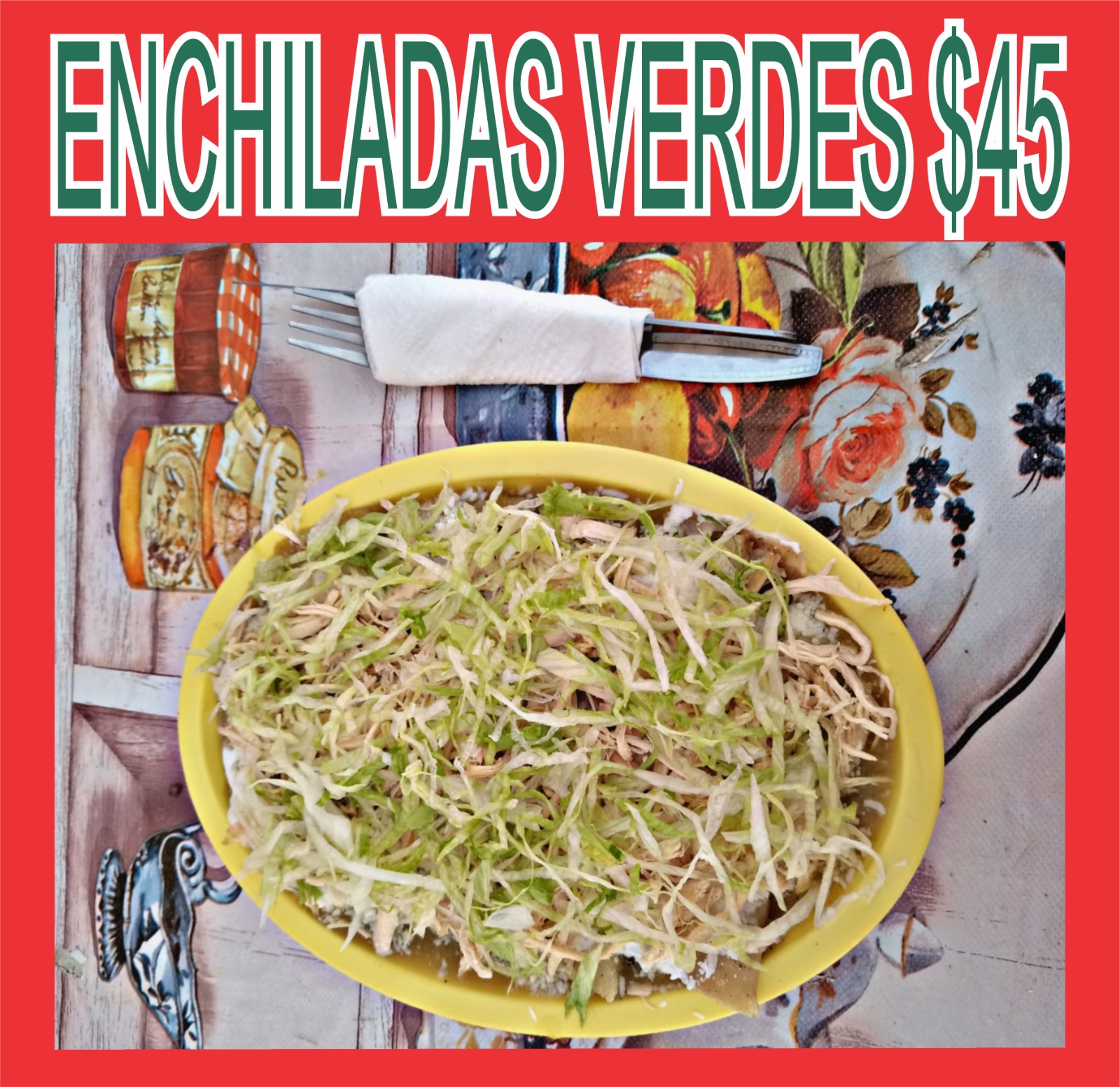 Pozole, gorditas, quedadillas, sopes, pambazos, tostadas, enchiladas verdes y tacos dorados de pollo San Miguel image 9