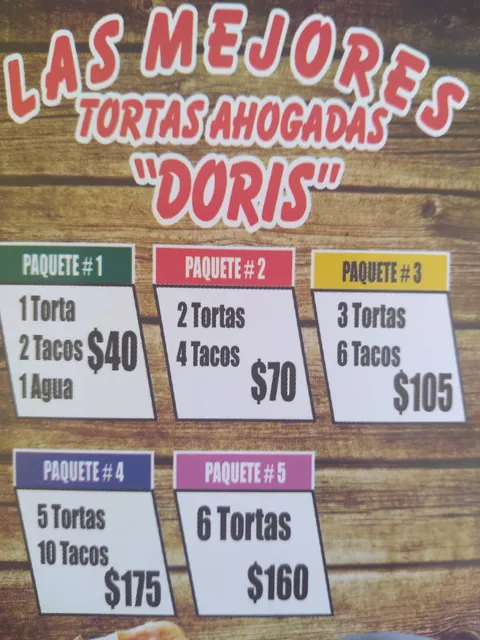 Tortas ahogadas "DORIS" image 1