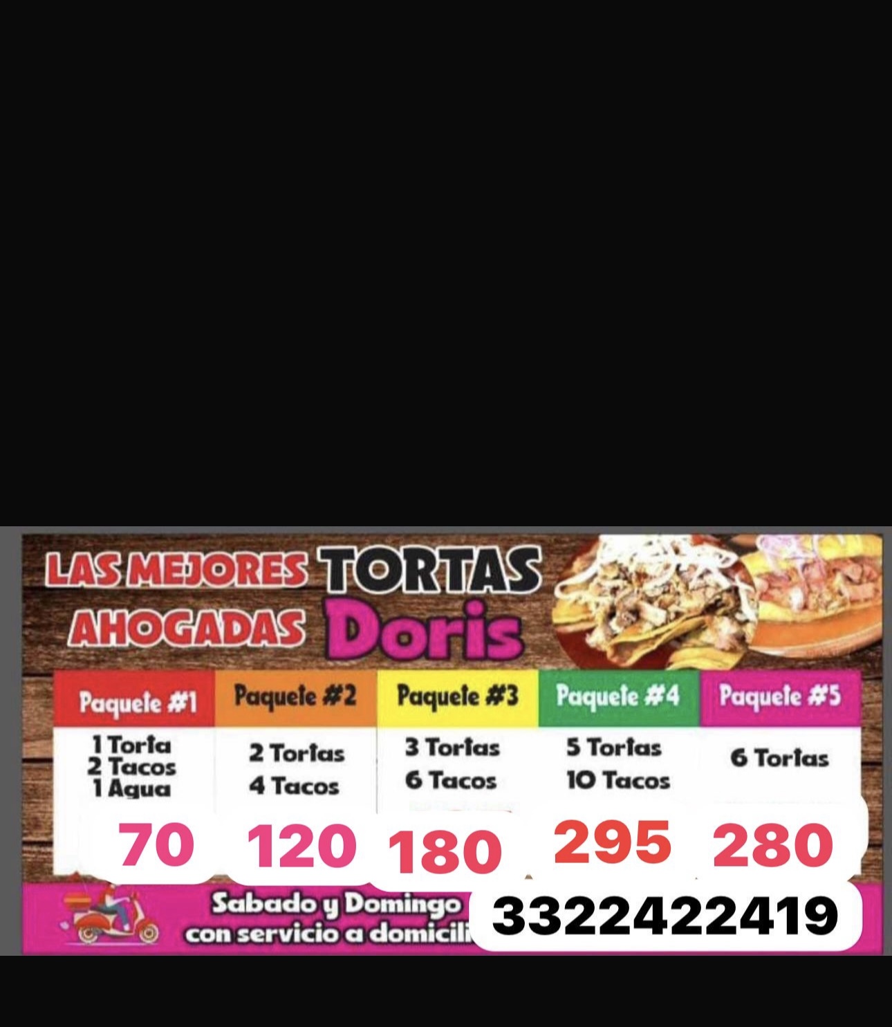 Tortas ahogadas "DORIS" image 4
