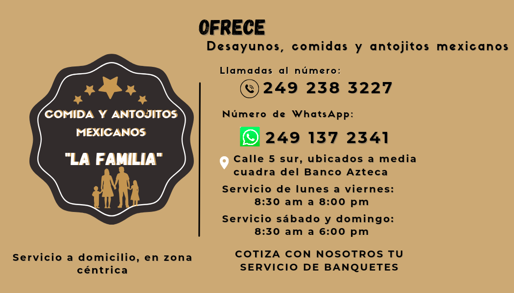 Cocina y Antojitos: "La Familia" image 1