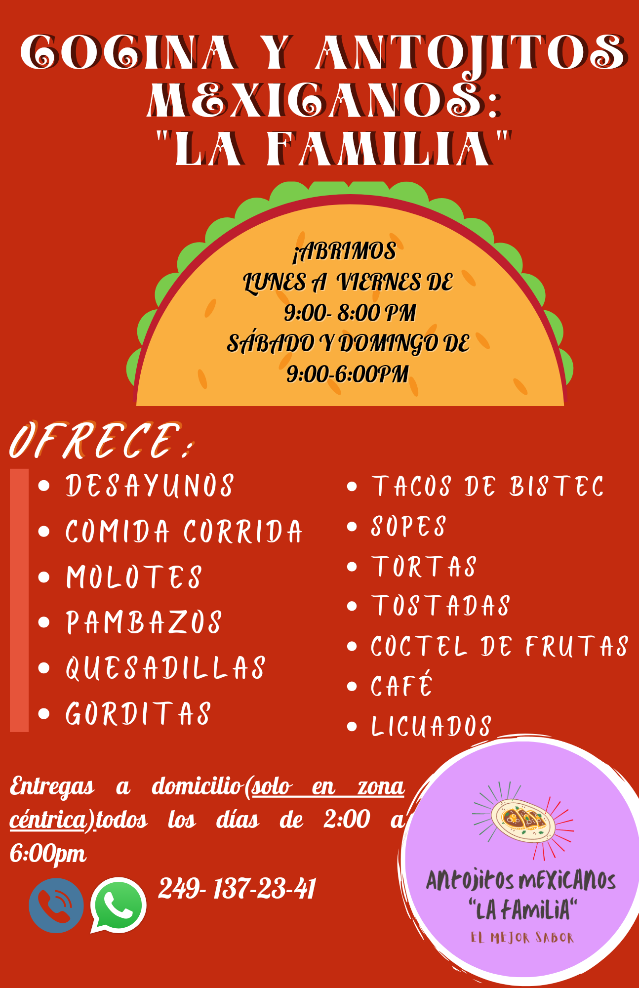 Cocina y Antojitos: "La Familia" image 4