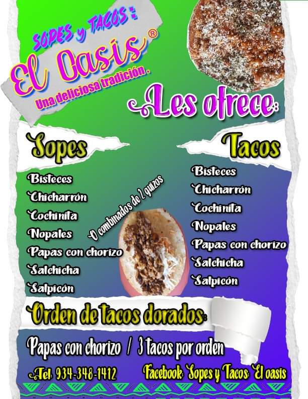 Sopes y Tacos: El Oasis image 2