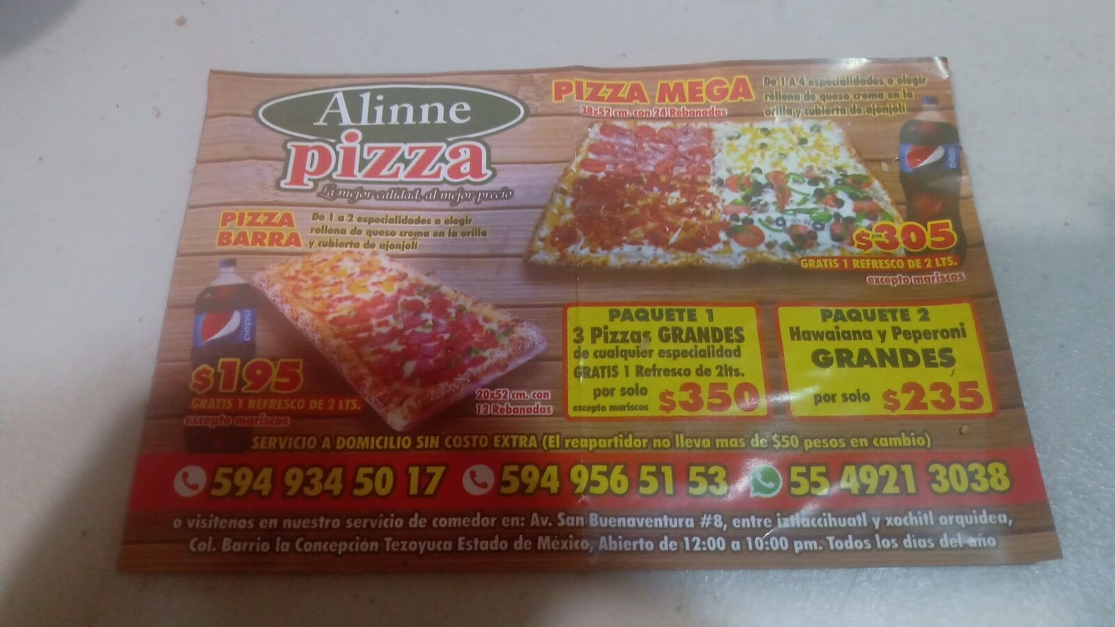 Alinne pizza image 10