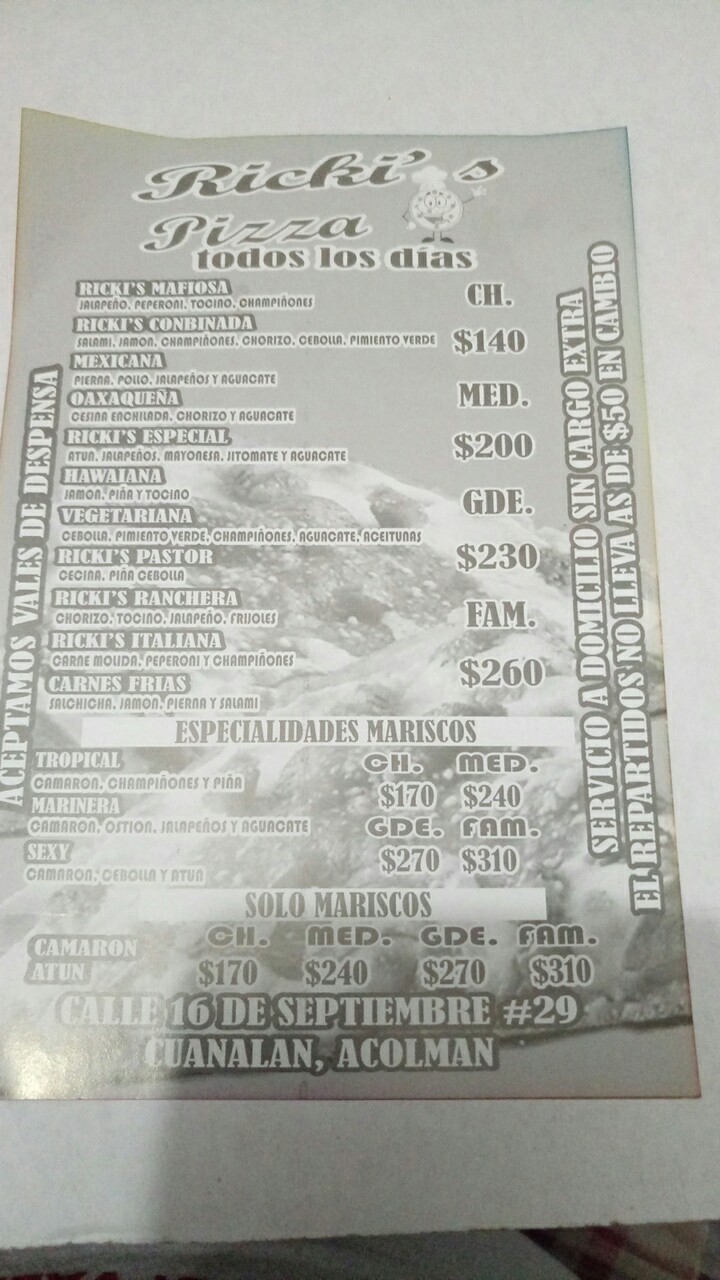 Rickis Pizzas Don Rene image 6