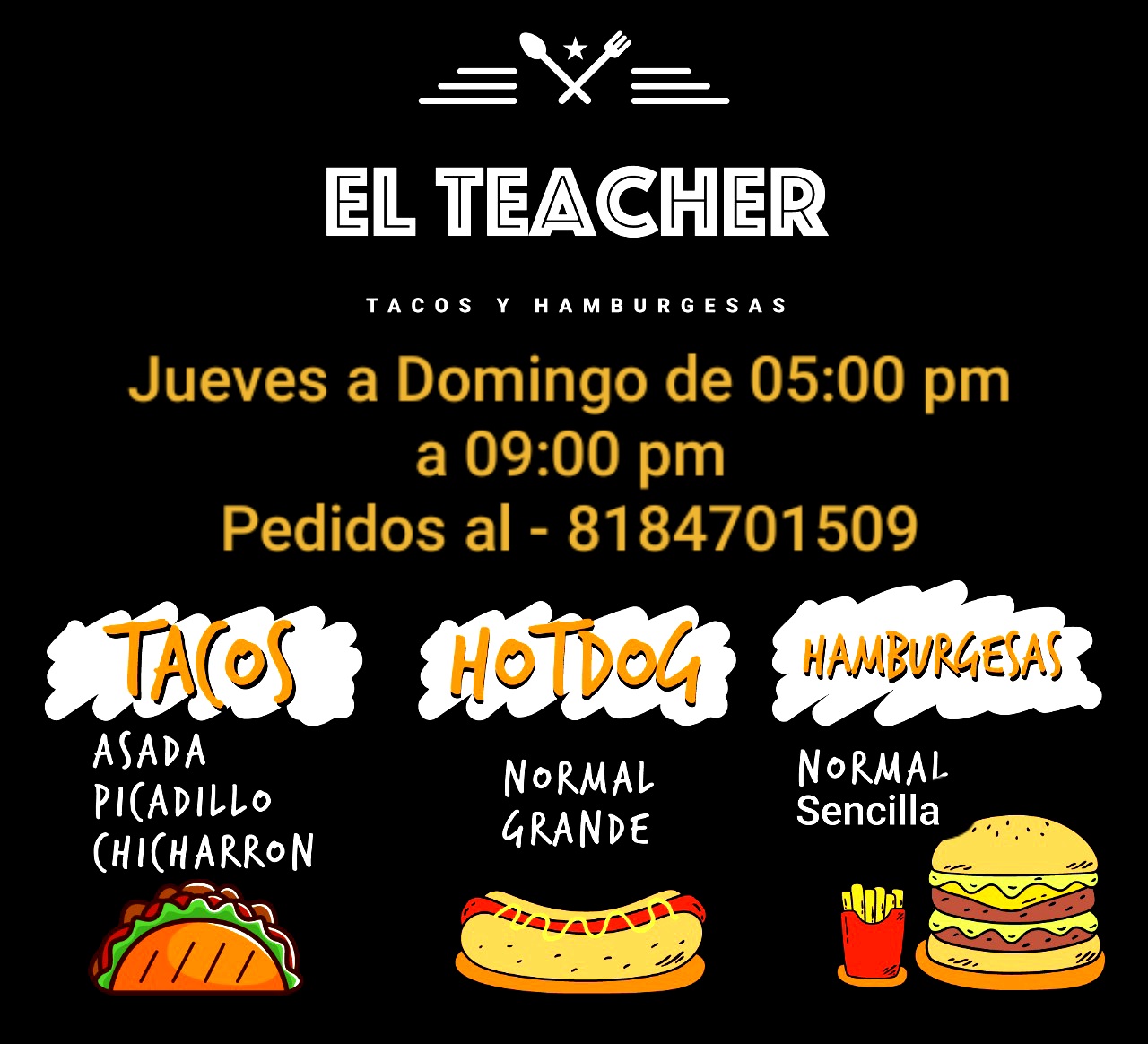 Tacos y Hamburguesas El Teacher image 2