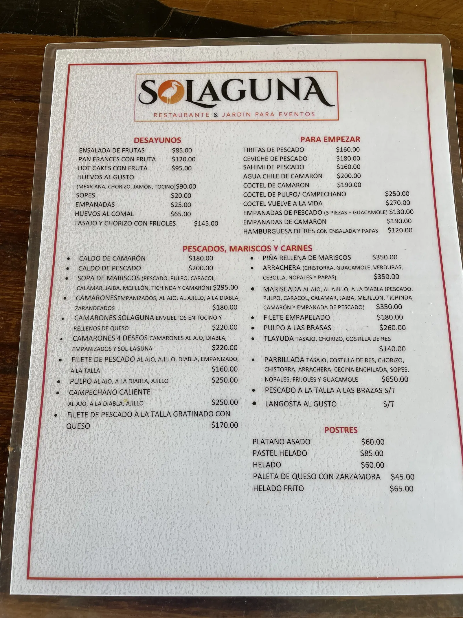 Sol-Laguna restaurante image 6