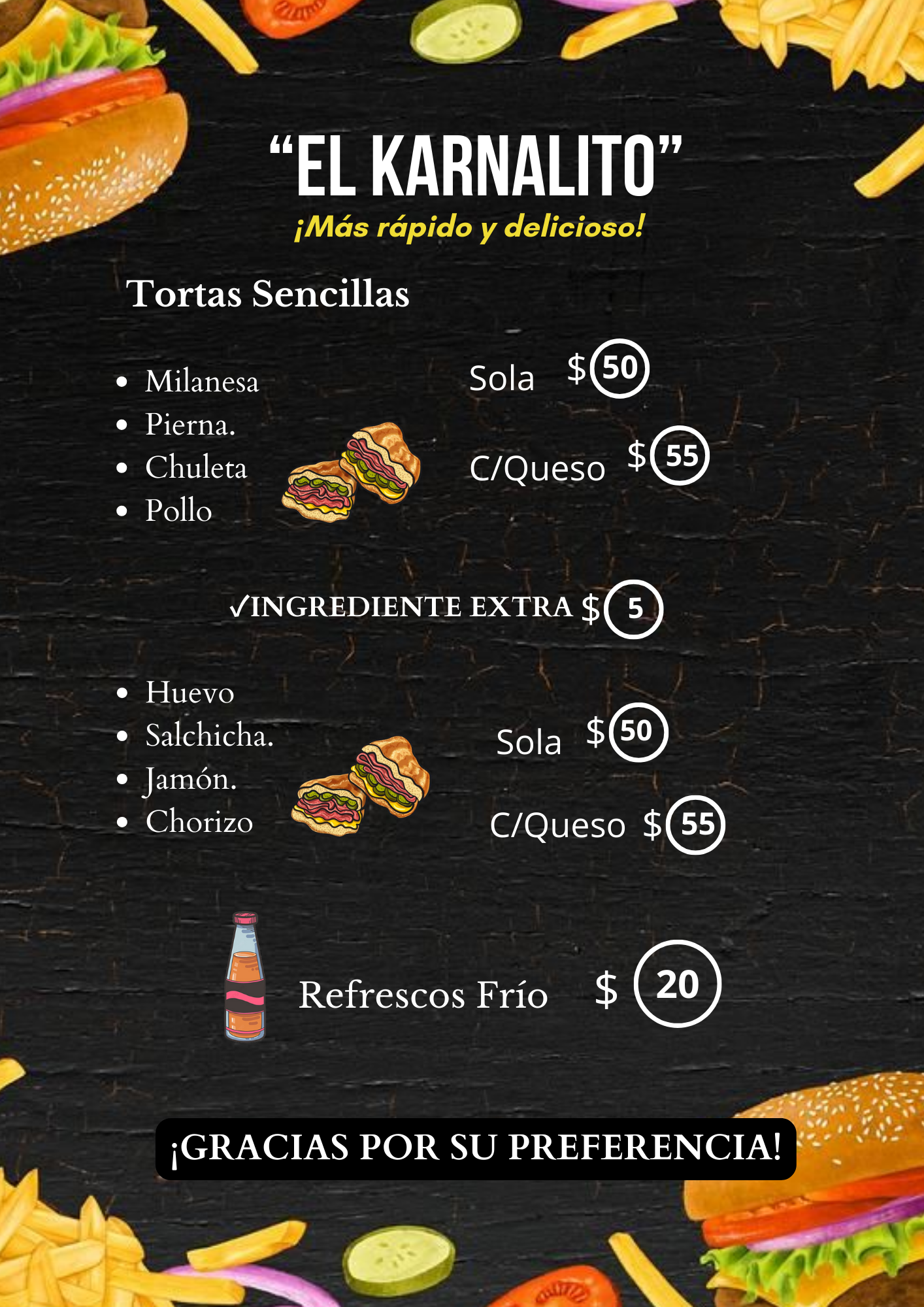 SUPER TORTAS EL KARNALITO image 8