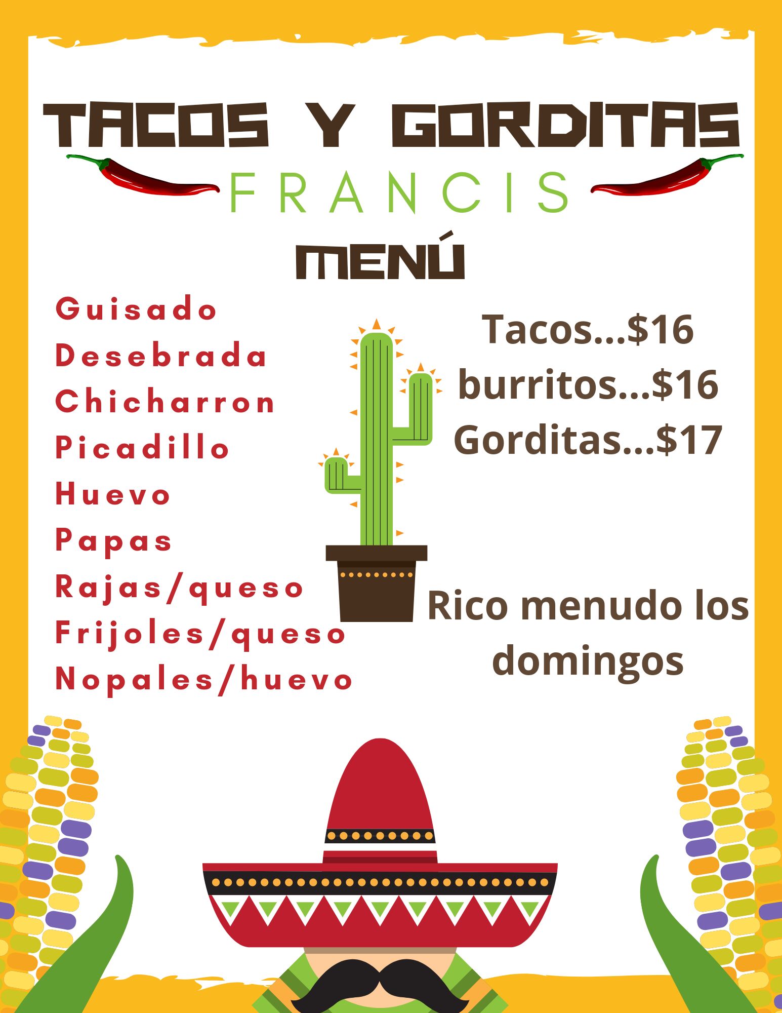 Tacos Y Gorditas Francis image 6