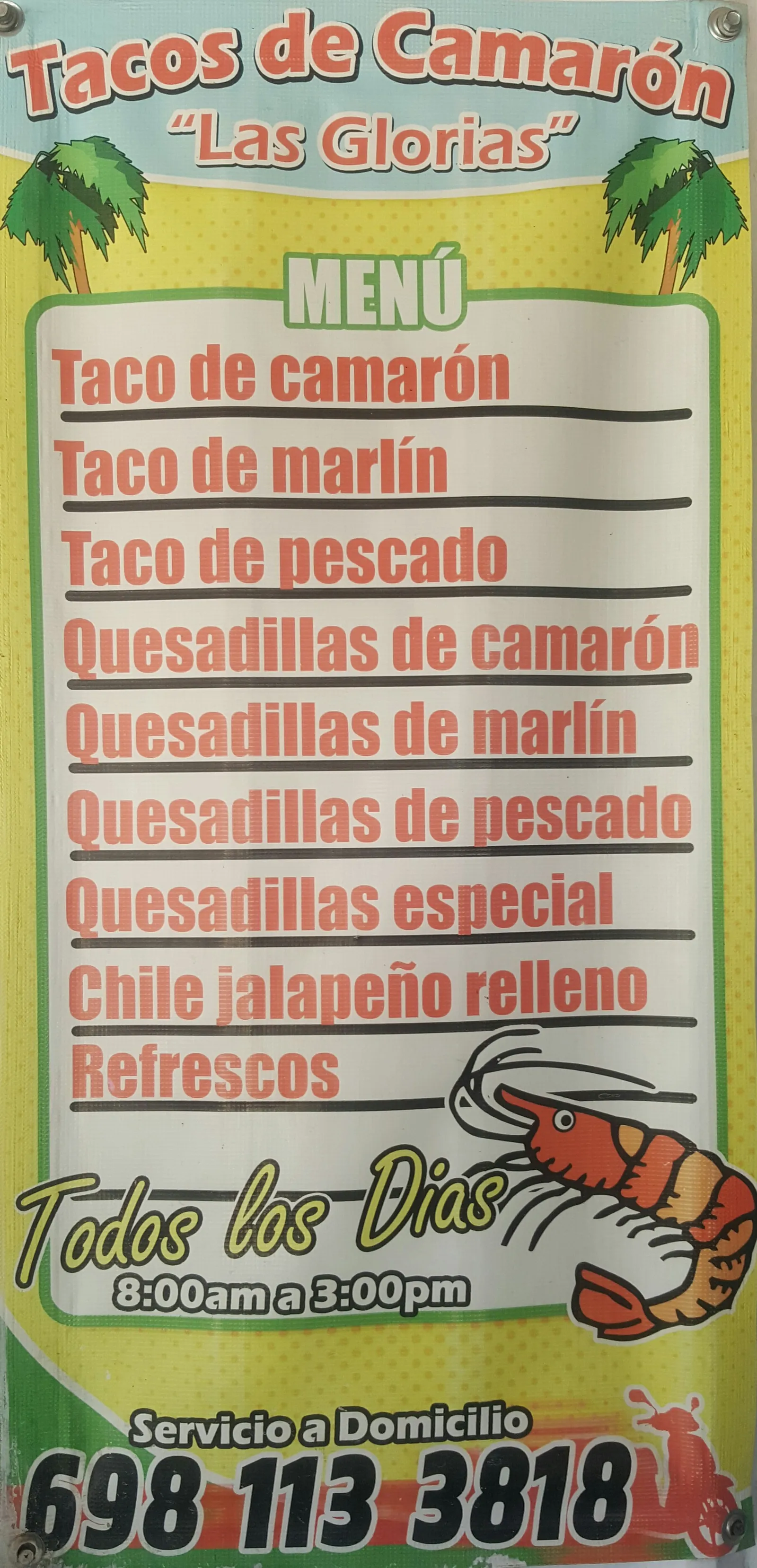 Tacos De Camaron "Las Glorias" image 6