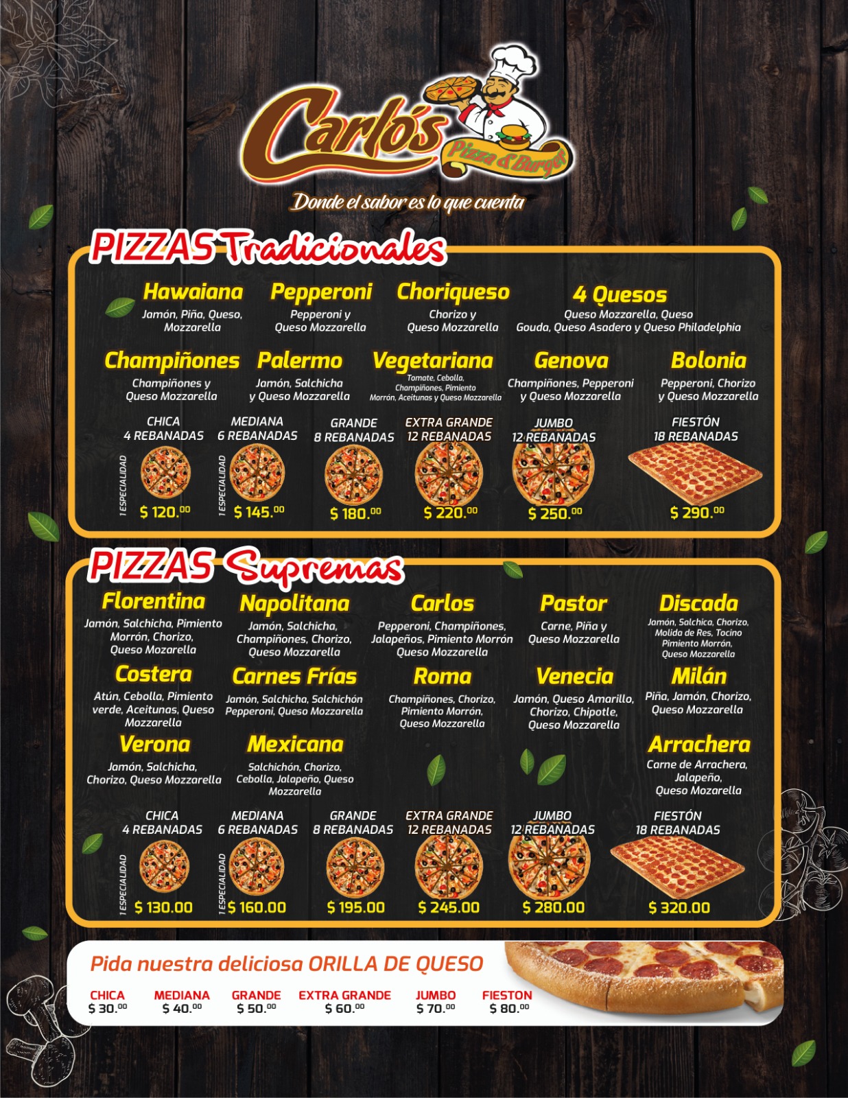 Carlo's Pizza & Hamburguesas image 3