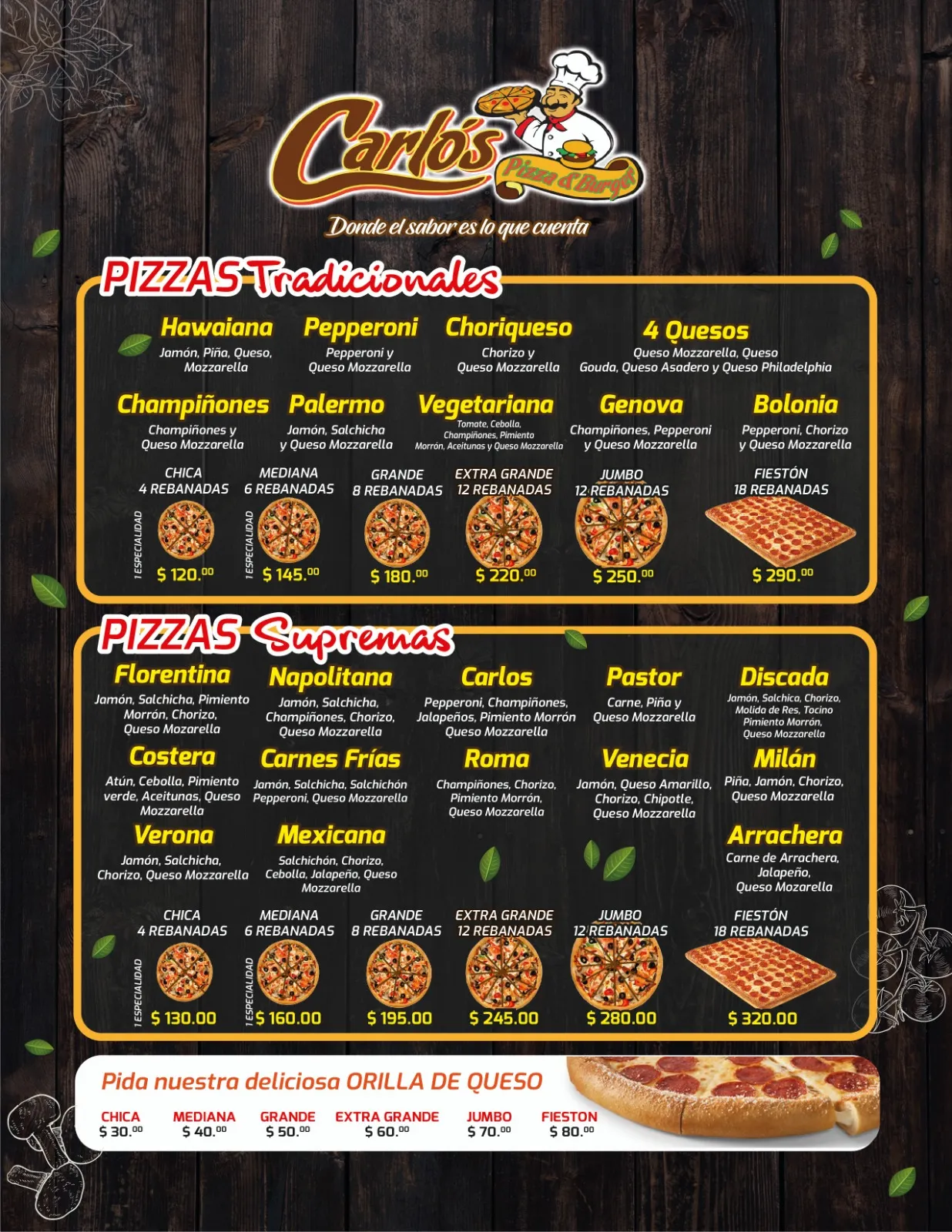 Carlo's Pizza & Hamburguesas image 3