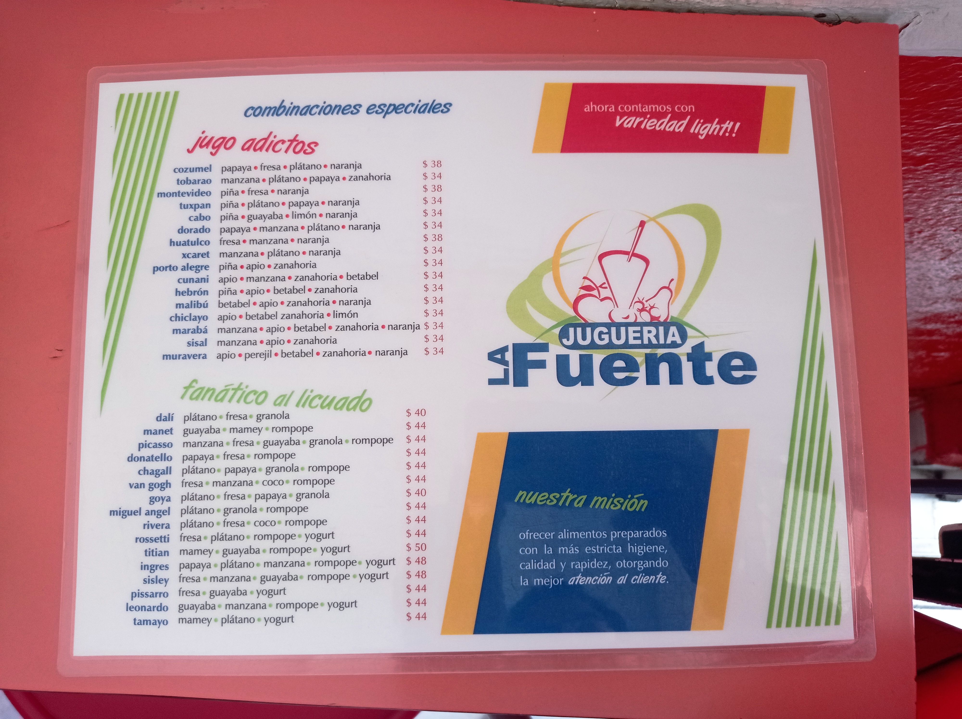 Juguería La Fuente Suc. Jicalan image 8