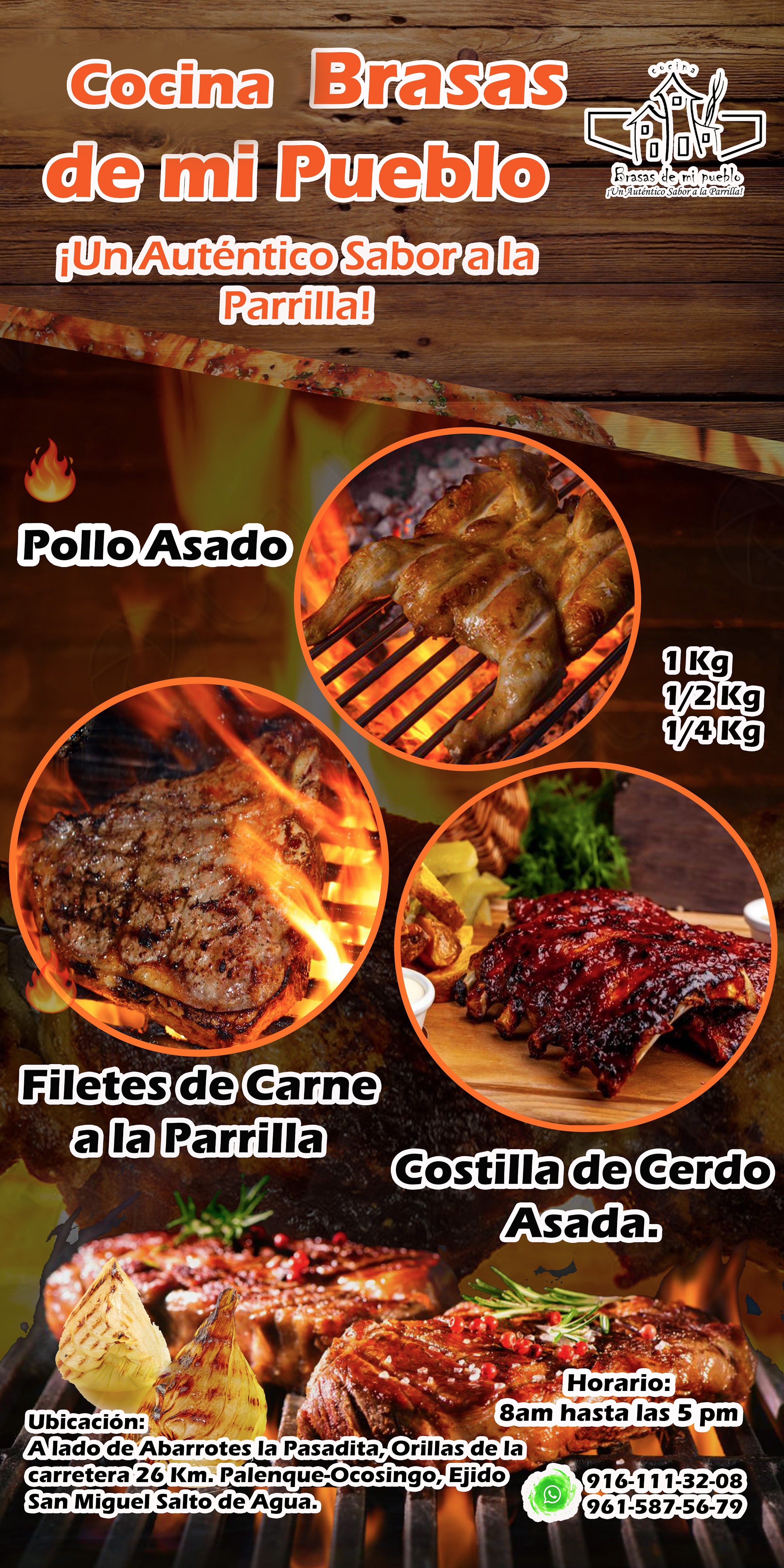 Cocina Brasas de mi pueblo image 2