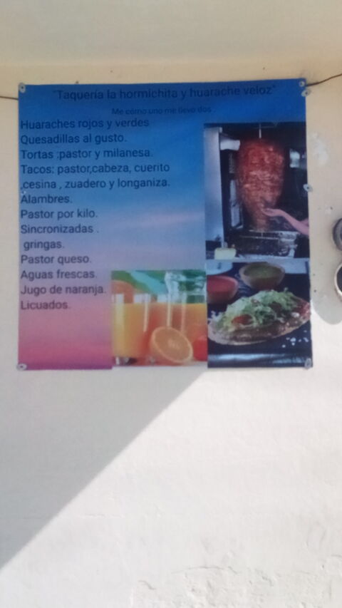 TAQUERÍA HORMICHITA Y HUARACHE VELOZ image 6