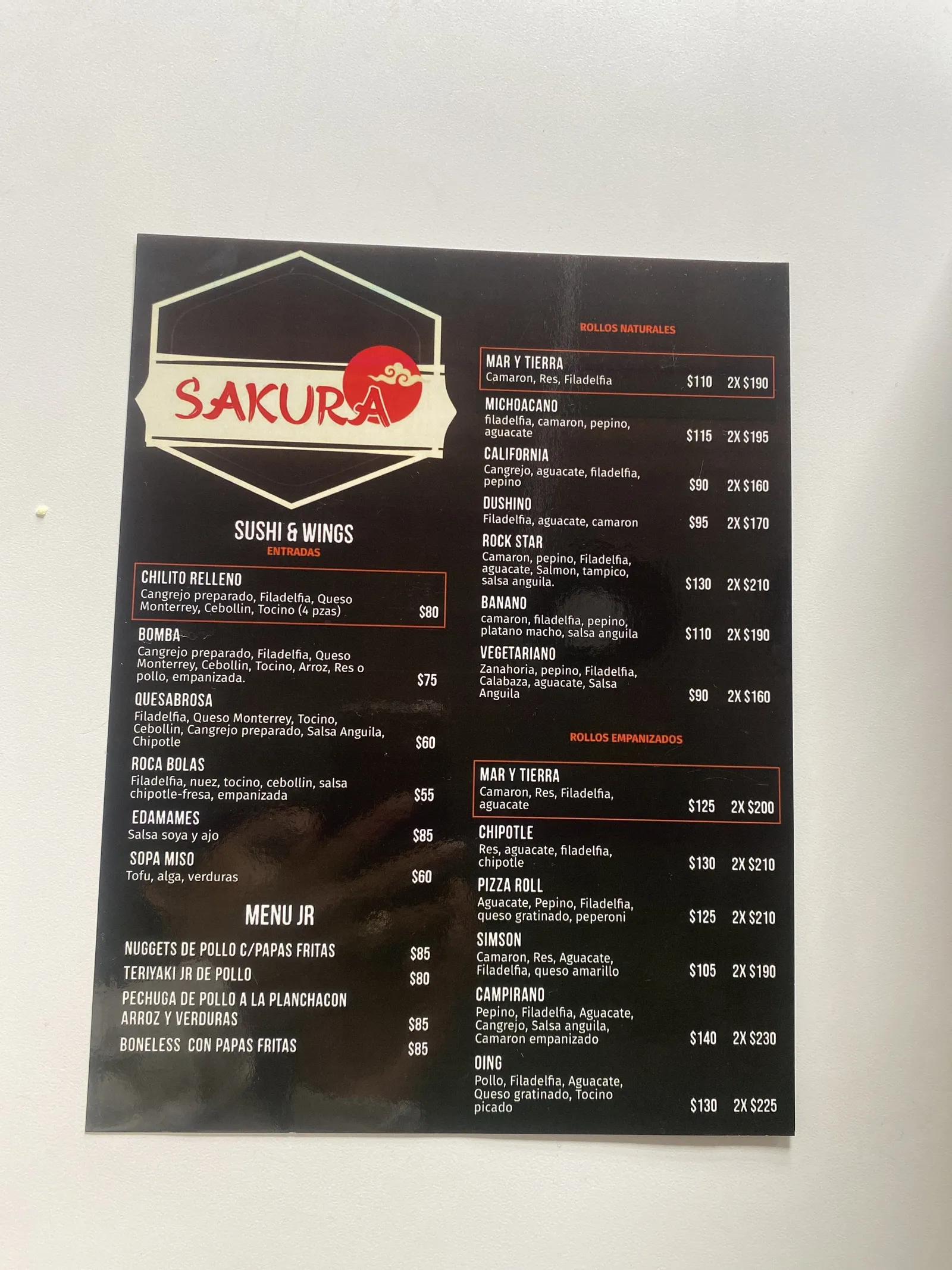 Sakura sushi & wings image 4