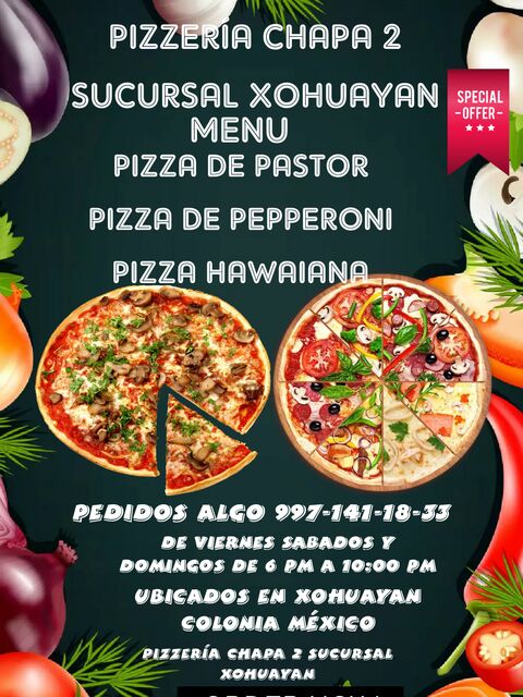 PIZZERÍA CHAPA 2 SUCURSAL XOHUAYAN image 5