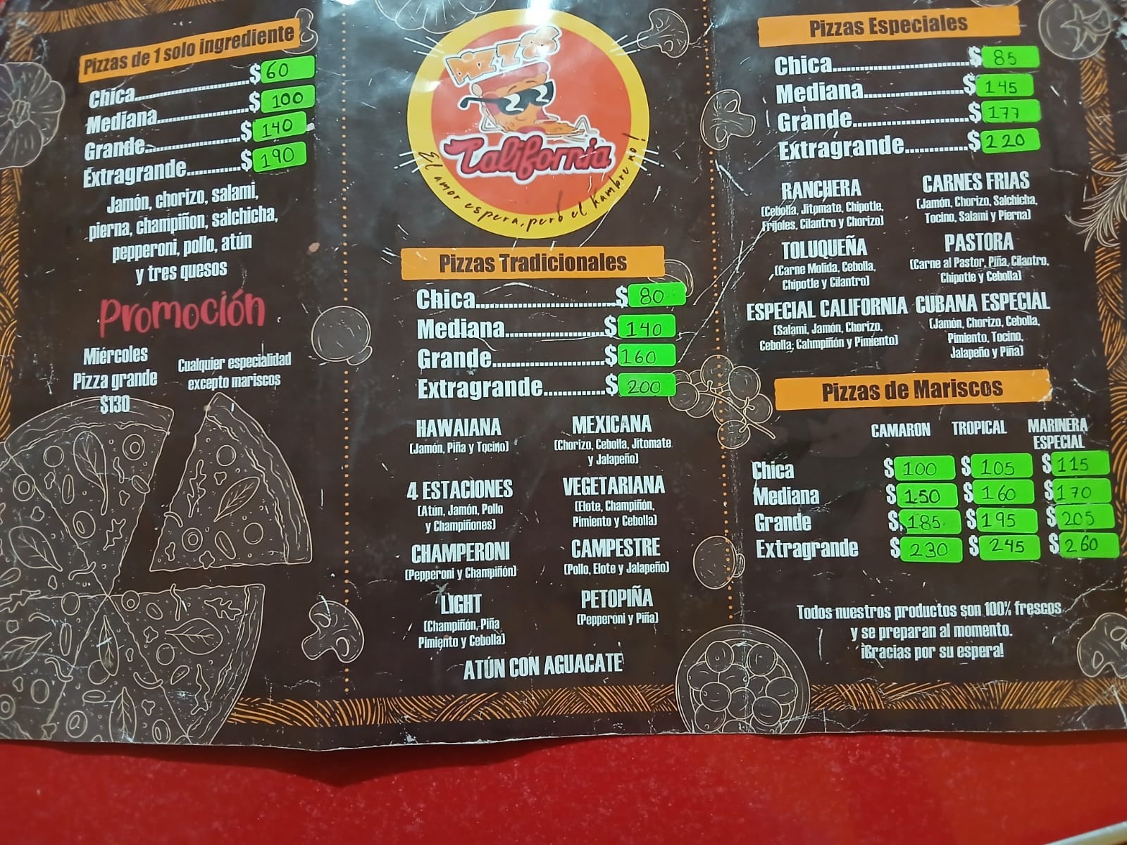 PIZZAS CALIFORNIA image 8