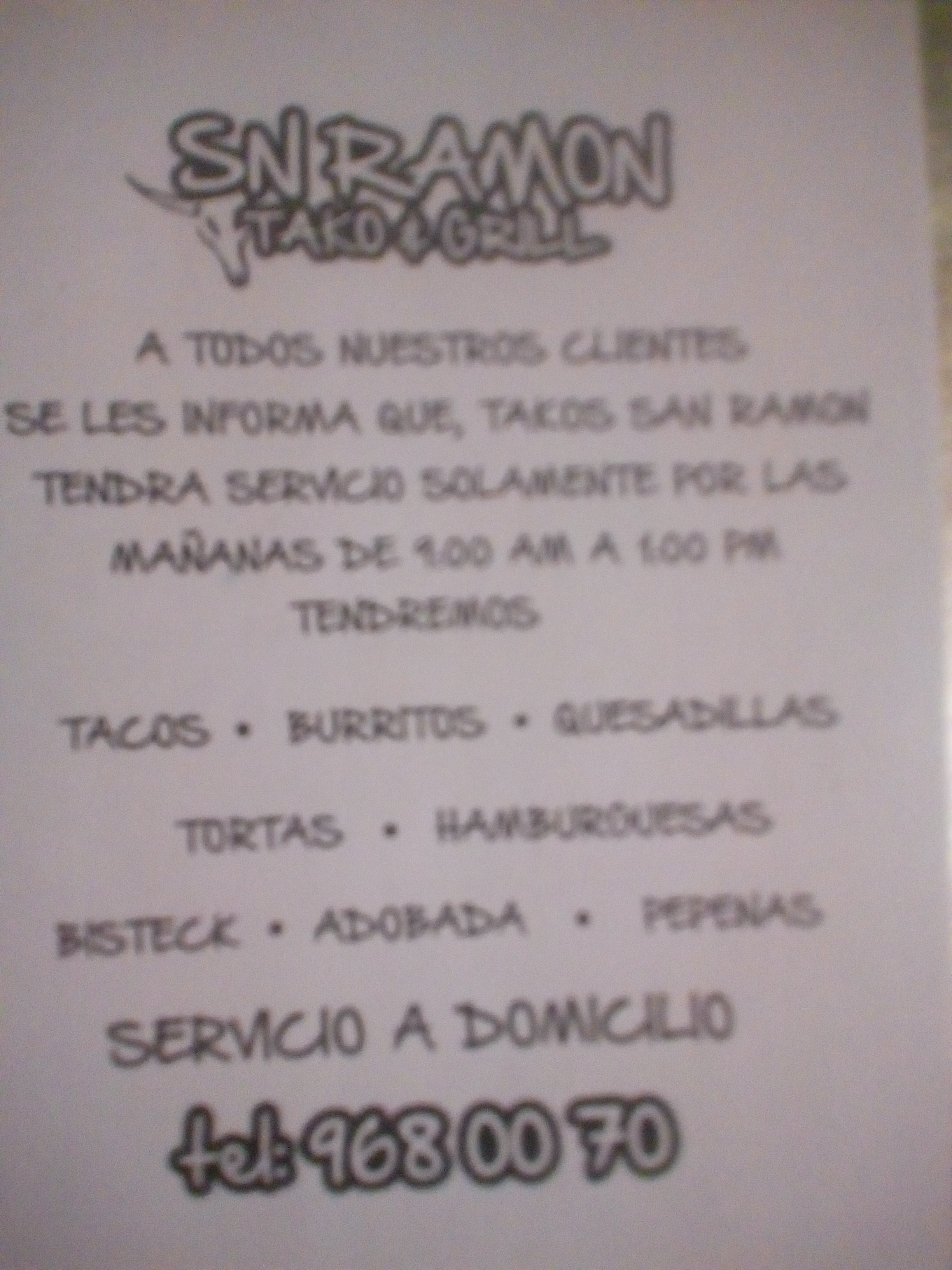 San Ramon Tako&Grill image 5