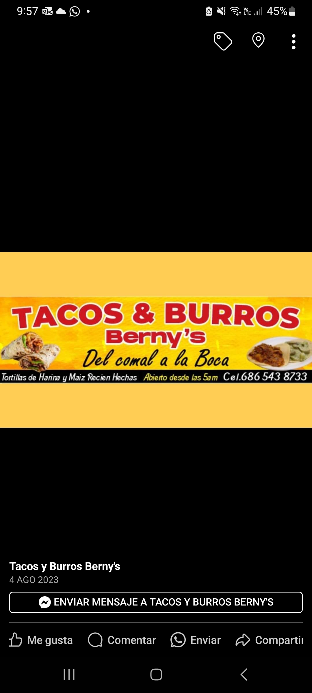 TACOS Y BURROS BERNY'S image 1