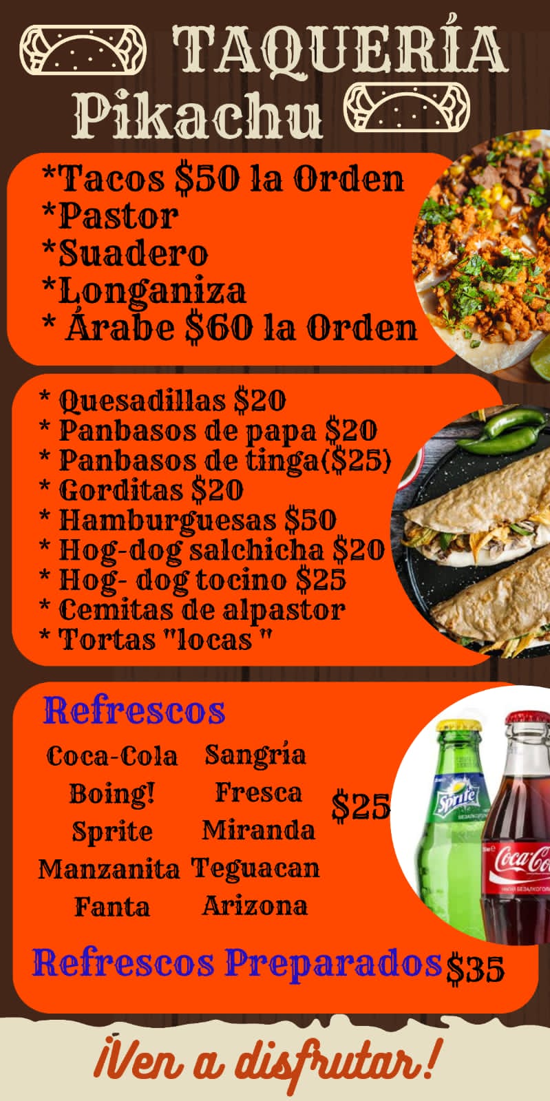 Taquería y antojitos mexicanos "Pikachu " image 5