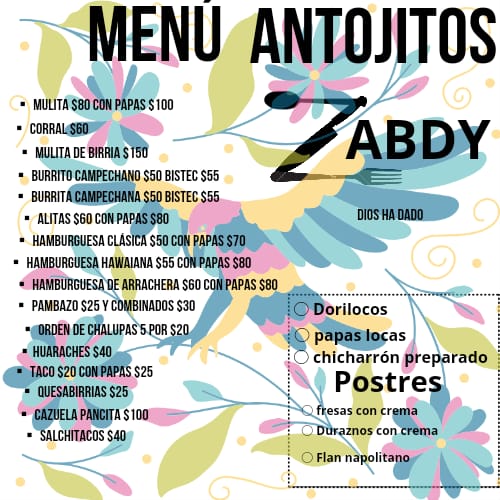 Antojitos "zabdy" image 2