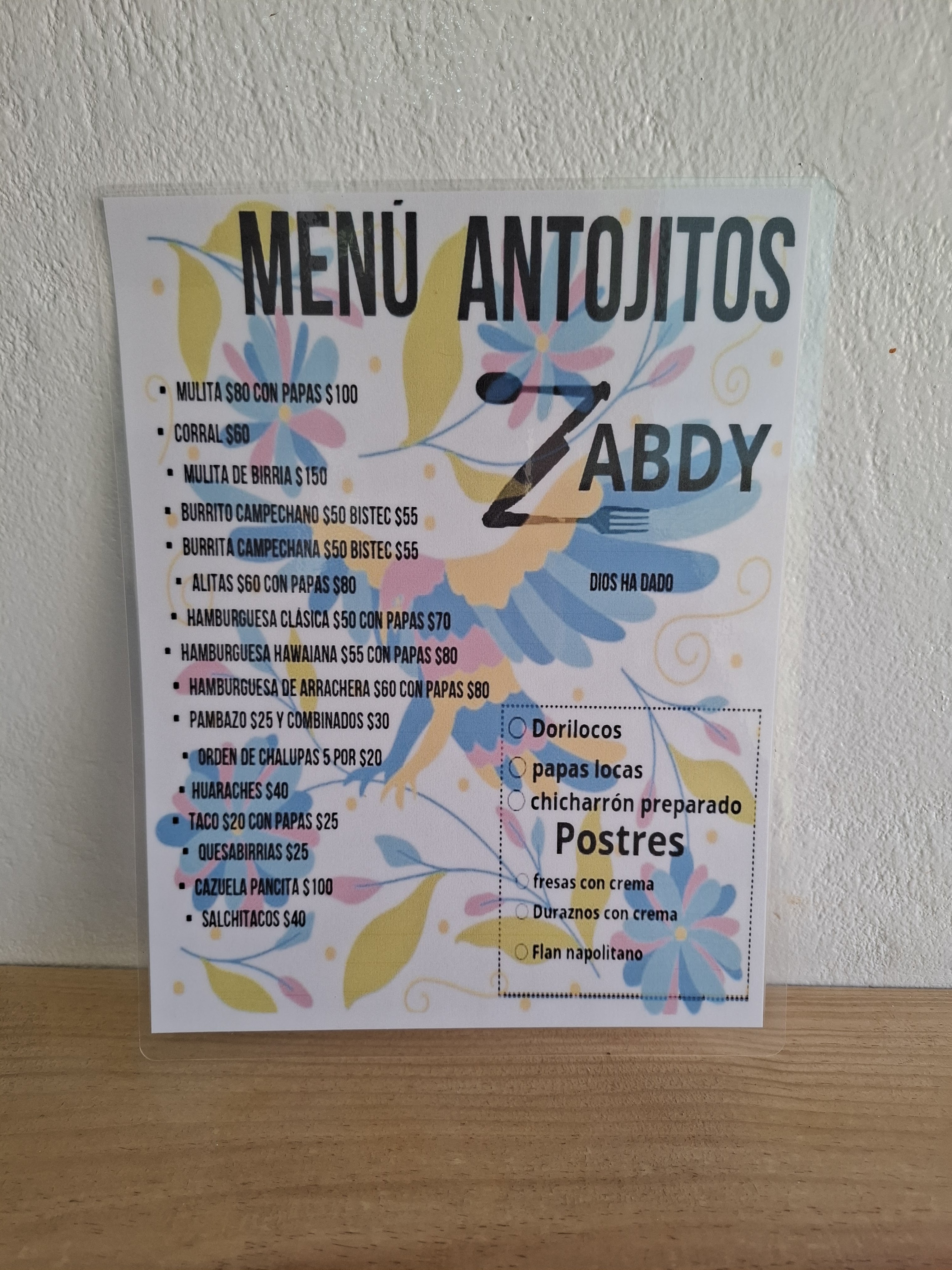 Antojitos "zabdy" image 8
