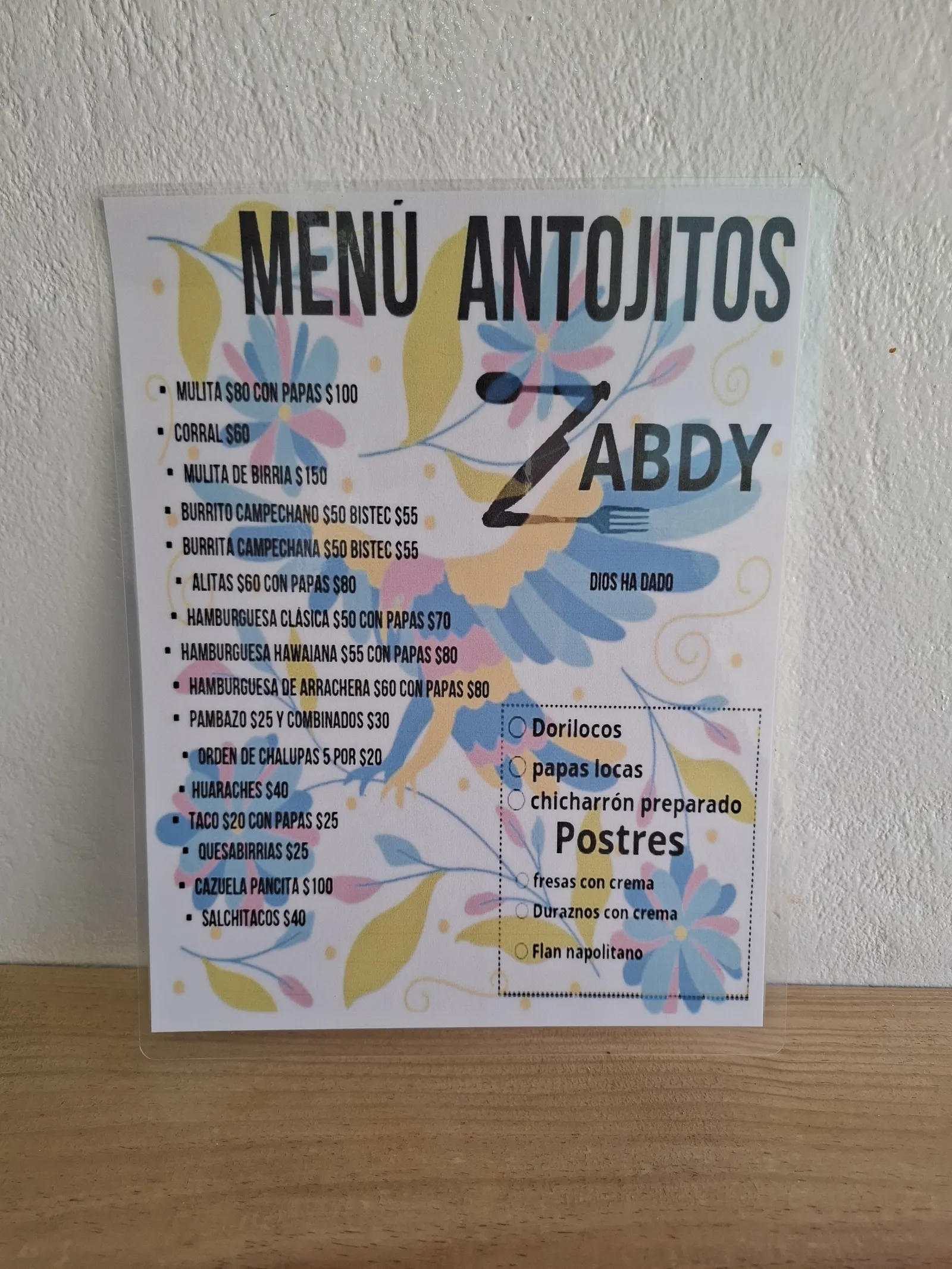 Antojitos "zabdy" image 8