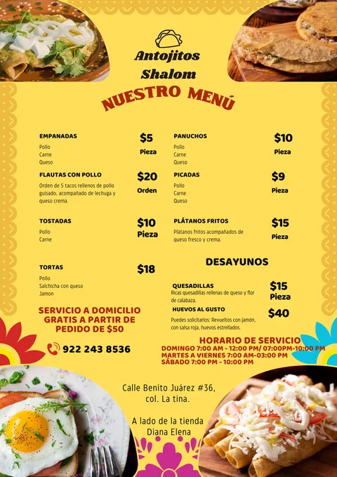 Desayunos y antojitos Shalom image 2