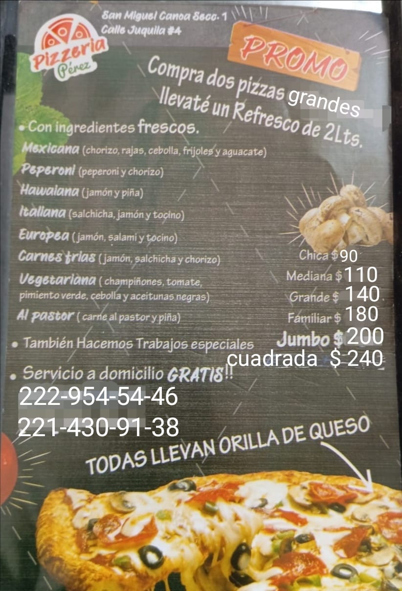 Pizzas pérez image 2