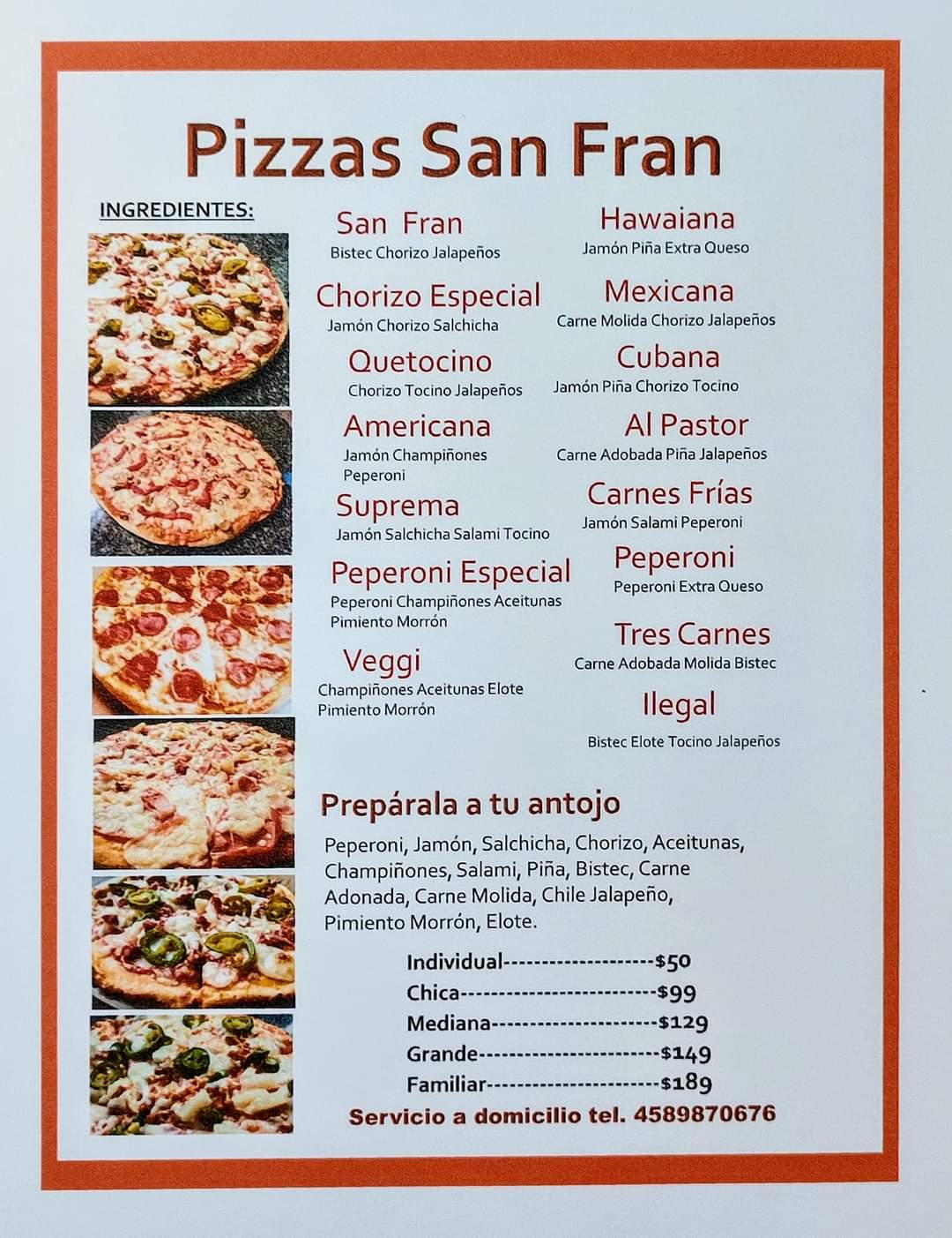 San Fran Pizzas image 9
