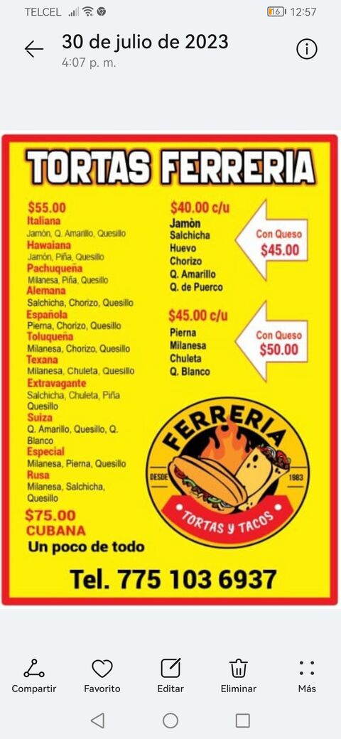 Super Tortas Tulancingo image 8
