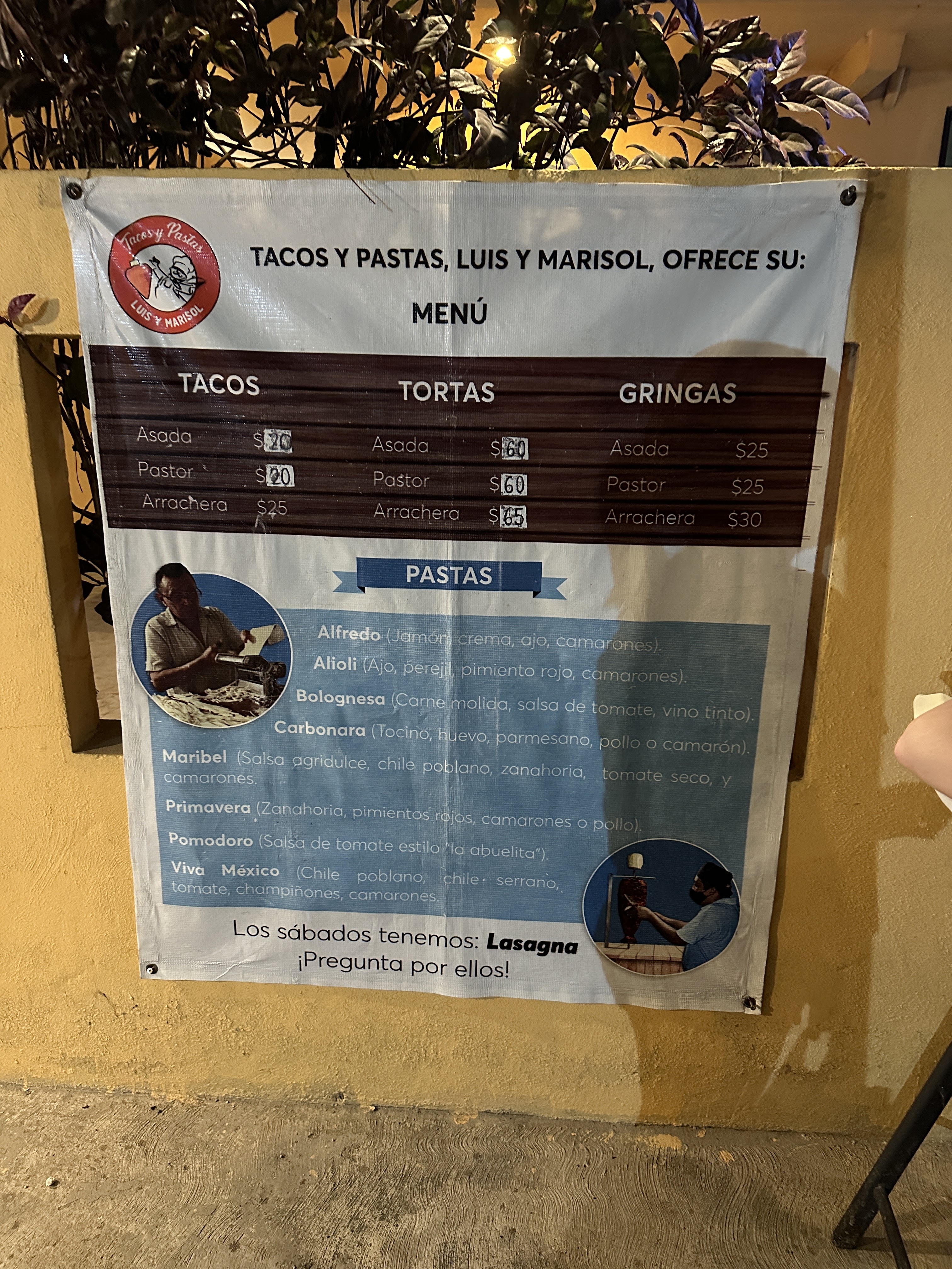 Tacos y Pastas, Luis y Marisol image 7