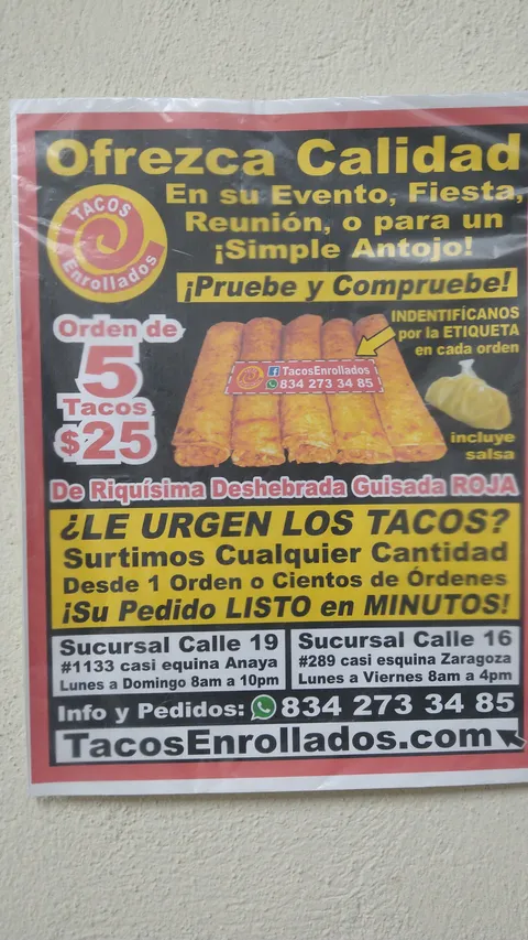 Tacos Enrollados image 4