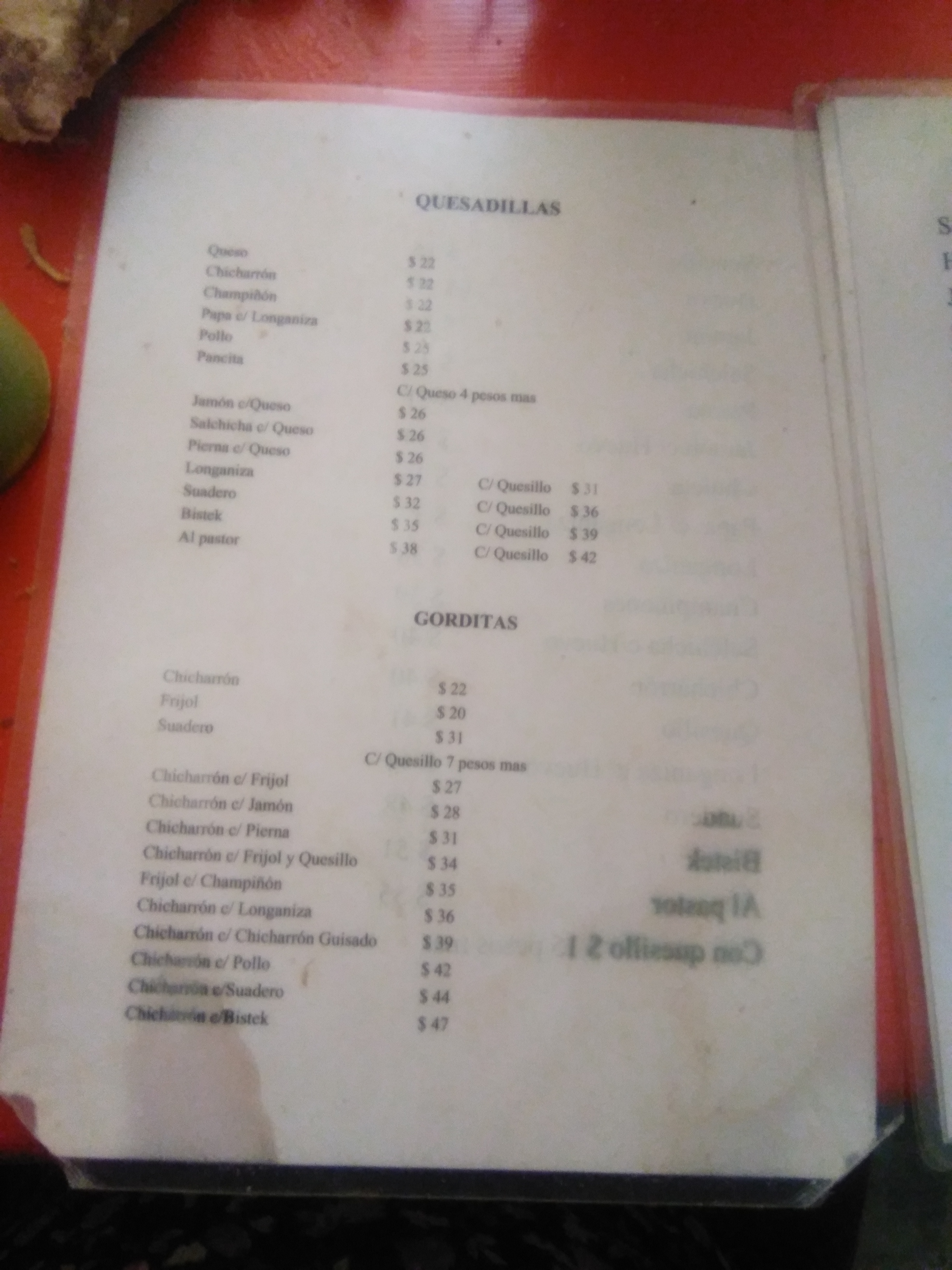 Huaraches Gorditas y Quesadillas image 2