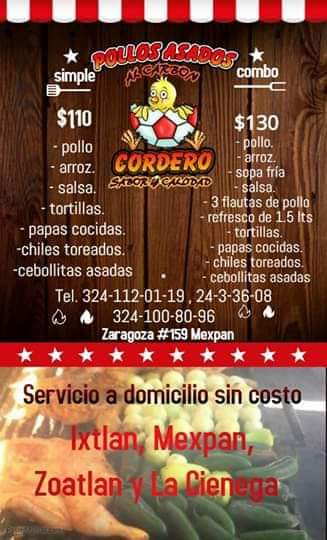 Pollos Asados Al Carbón "CORDERO" image 1