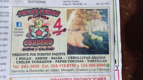 Pollos Asados Al Carbón "CORDERO" image 4