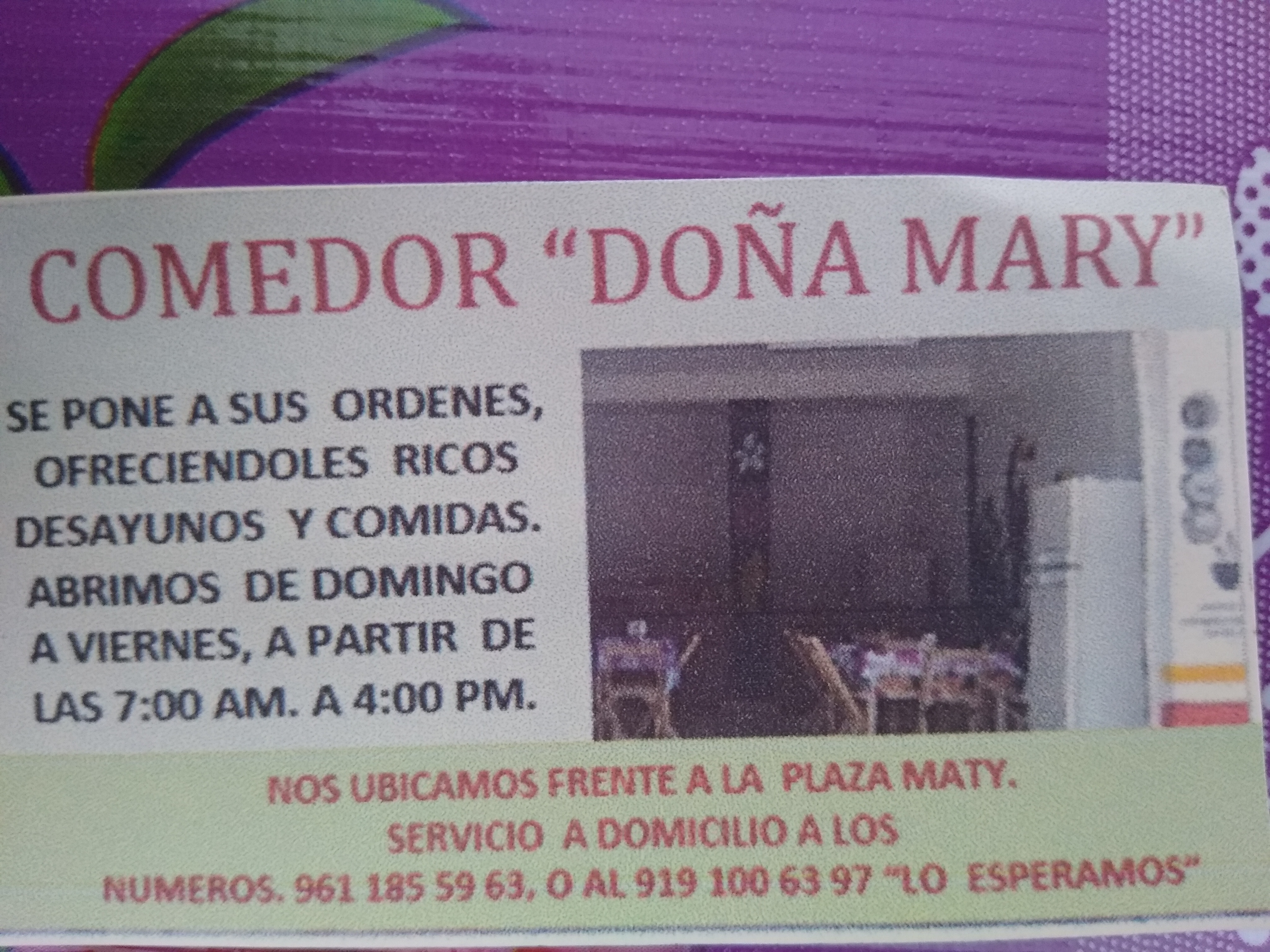Comedor Doña Mary image 1