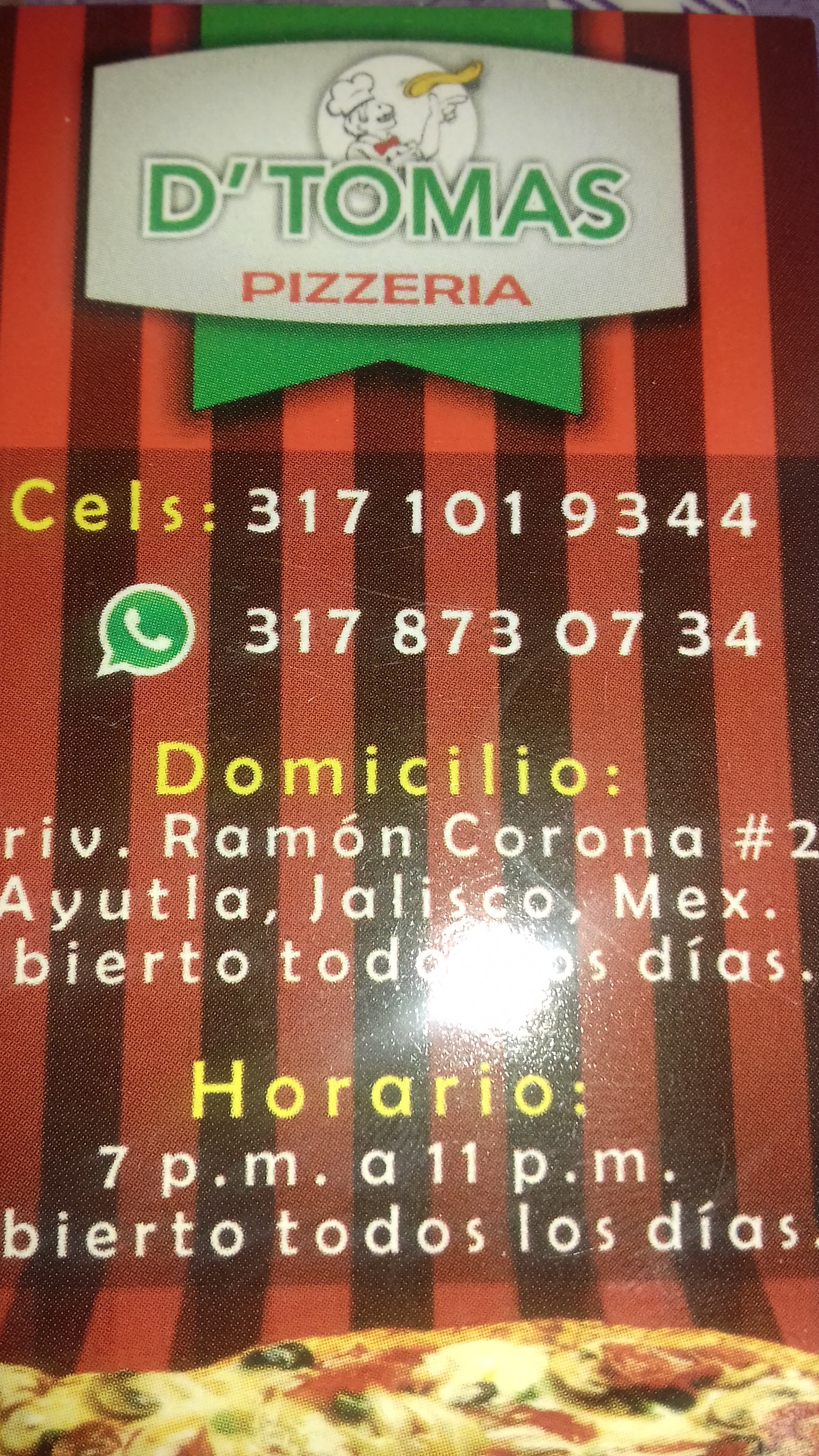 Pizzas d Tomás image 5