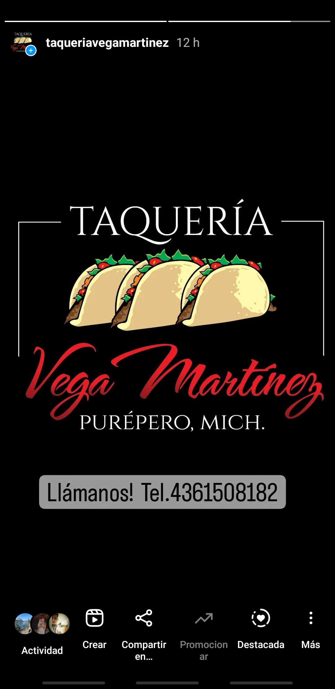 Taquería "Vega Martínez" Sucursal image 5