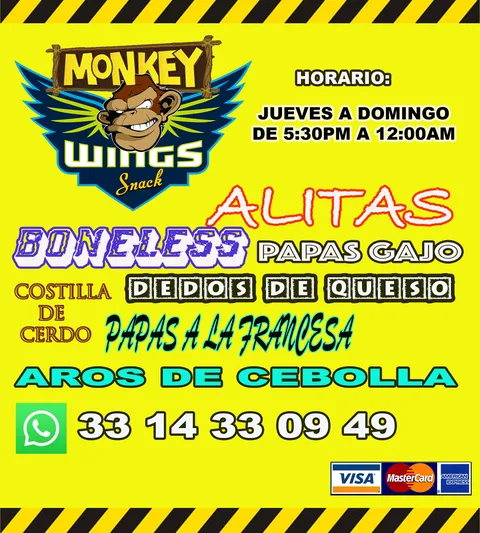 Monkey Wings Parques image 6
