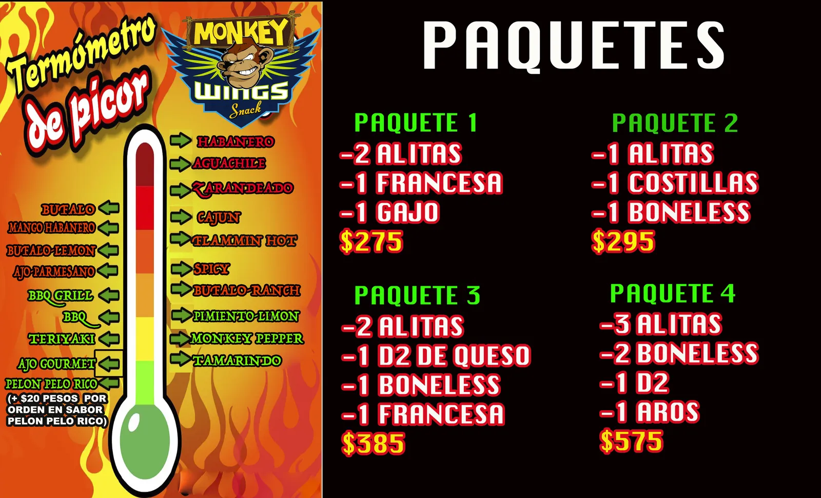 Monkey Wings Parques image 7