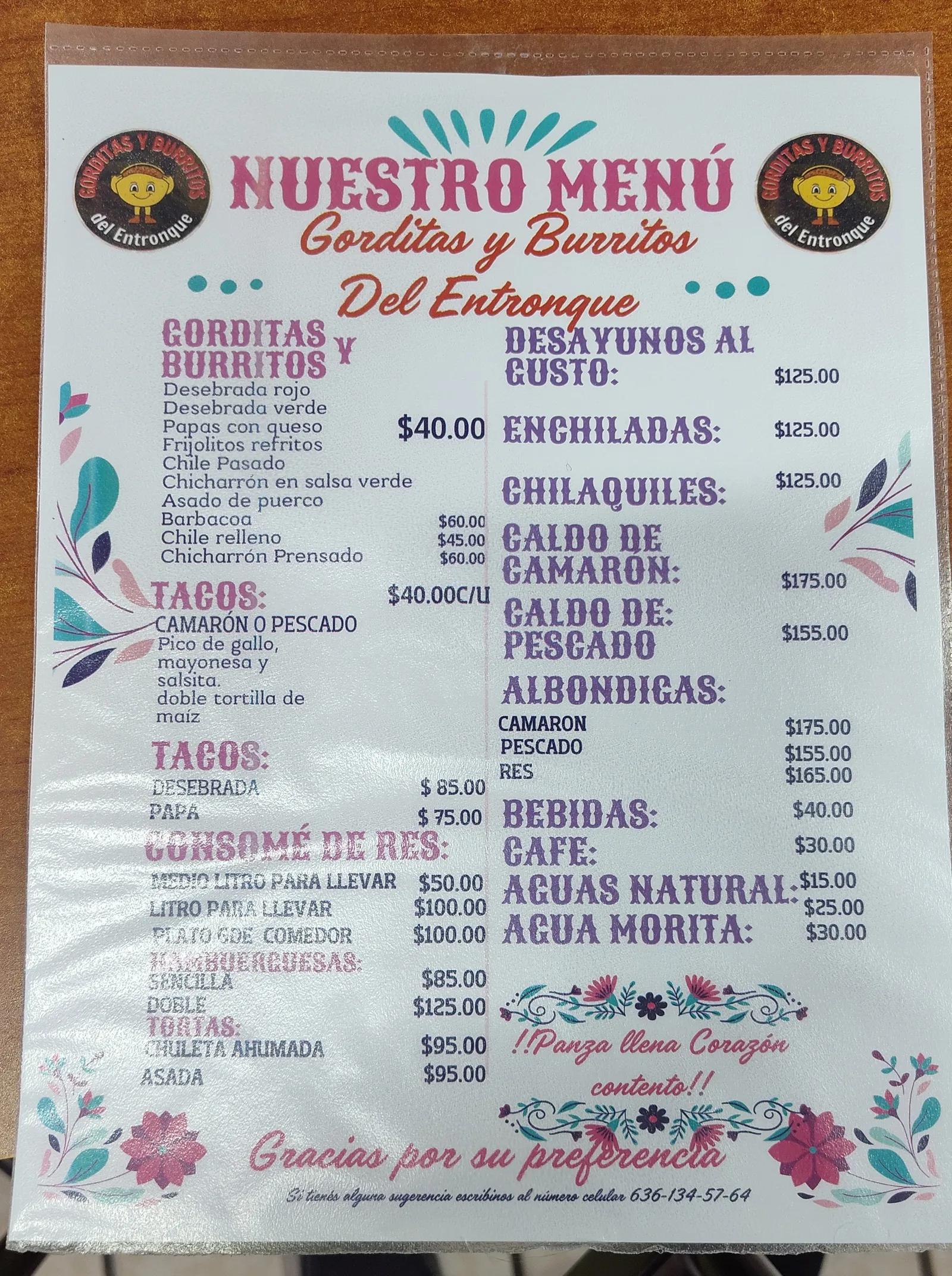 Gorditas y Burritos Del Entronque image 9