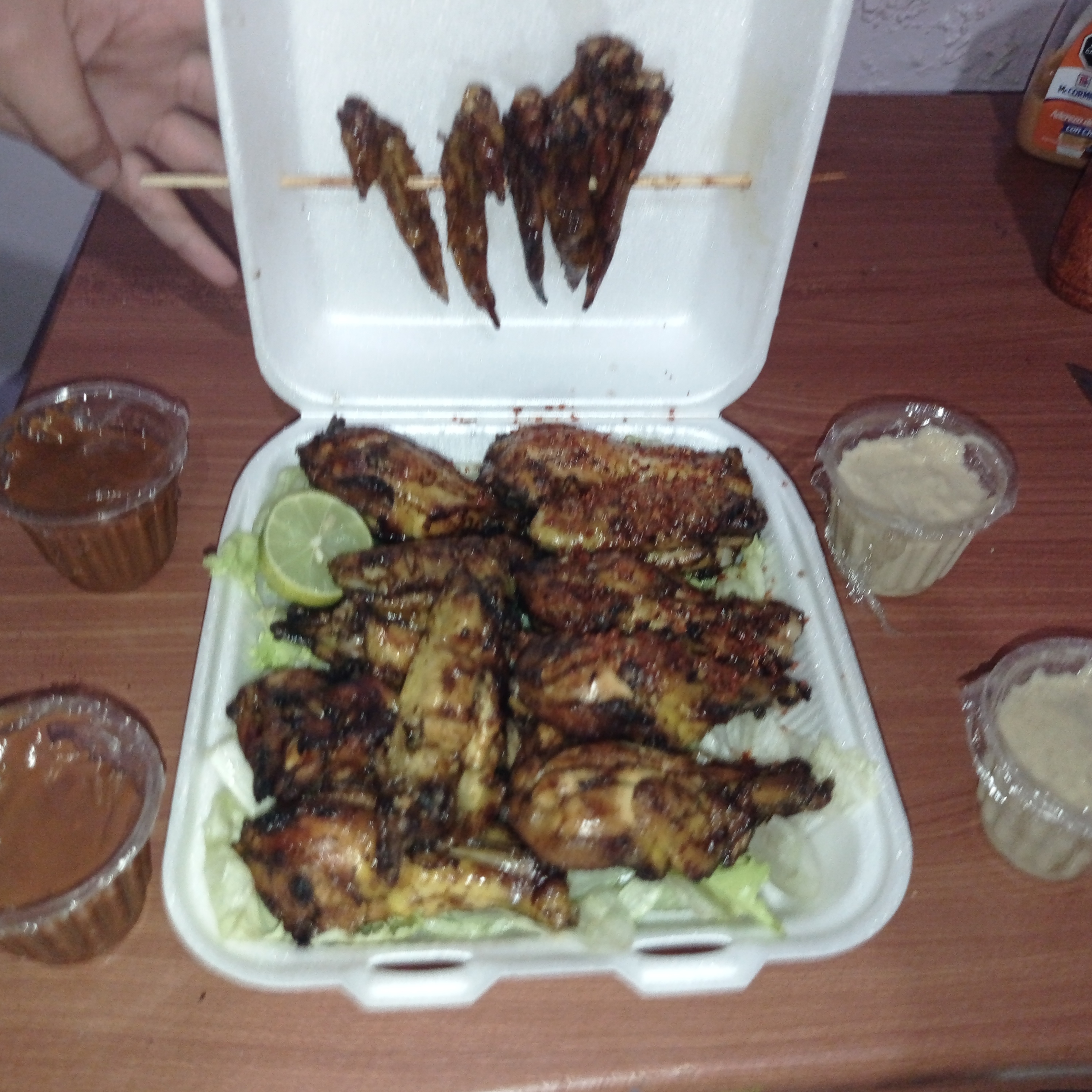 Wings Aliens (alitas al carbón ) image 1