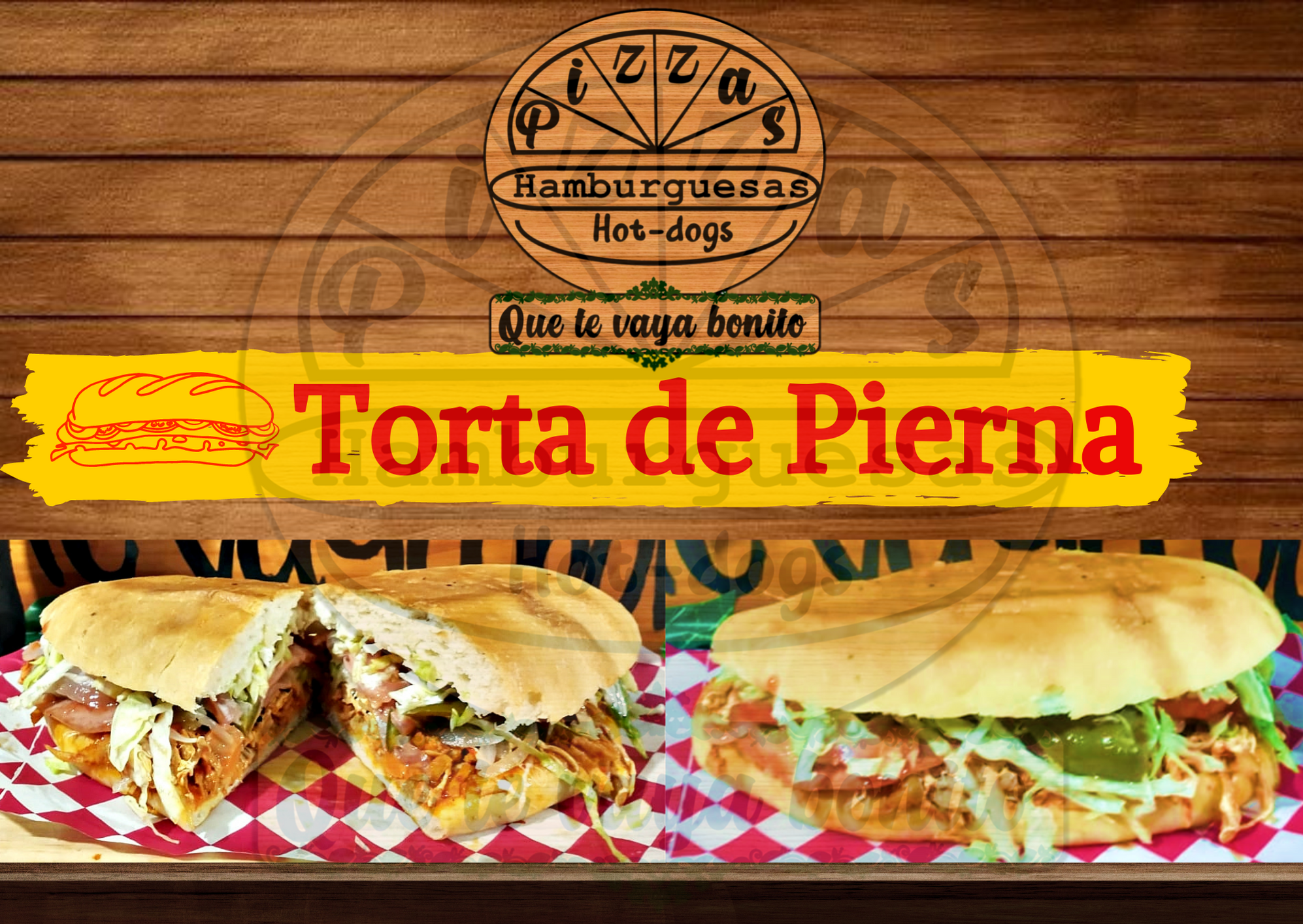 "Que te vaya bonito" Pizzas, Hamburguesas, Hot-dogs y más... image 3