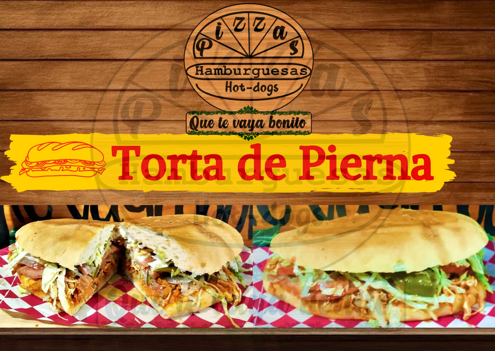 "Que te vaya bonito" Pizzas, Hamburguesas, Hot-dogs y más... image 3