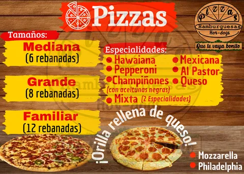 "Que te vaya bonito" Pizzas, Hamburguesas, Hot-dogs y más... image 4